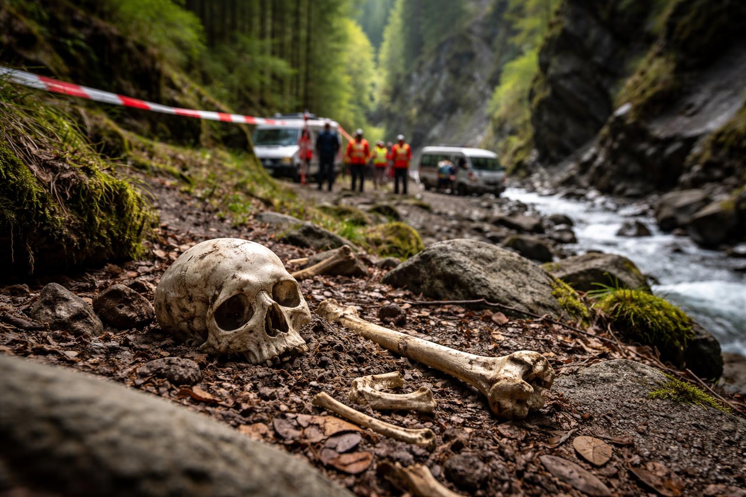 Redaktionelle Szene zum Thema „Knochen eines vermissten Tirolers in Stumm entdeckt“
