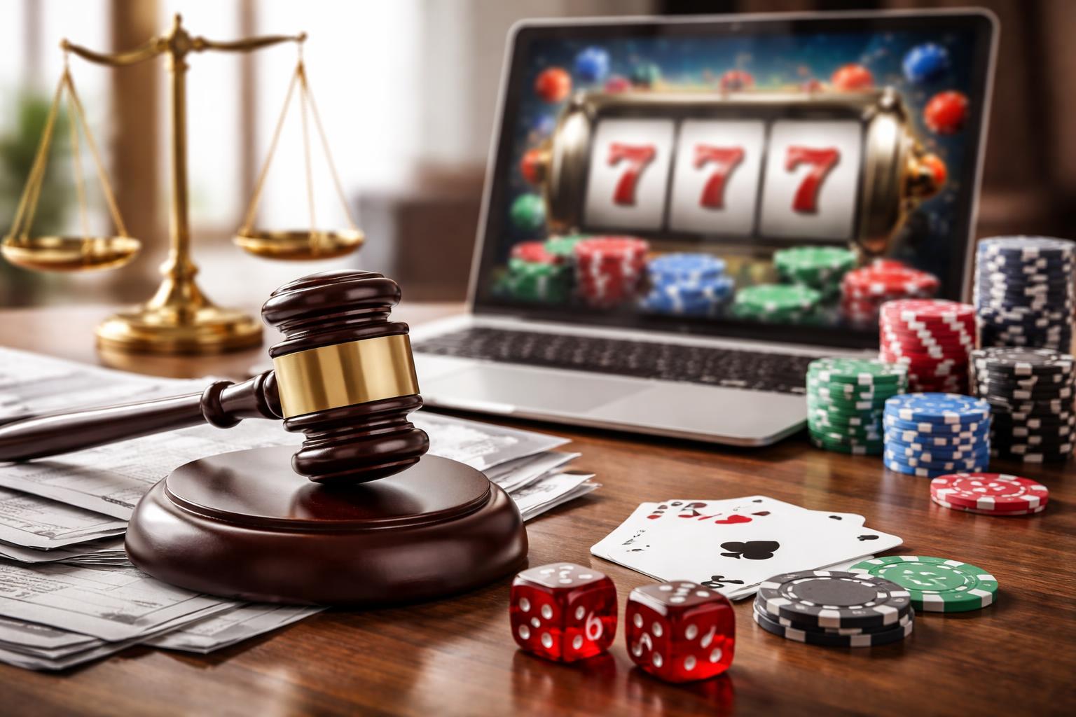 Redaktionelle Szene zum Thema „Koalition einigt sich auf neues Glücksspielgesetz“