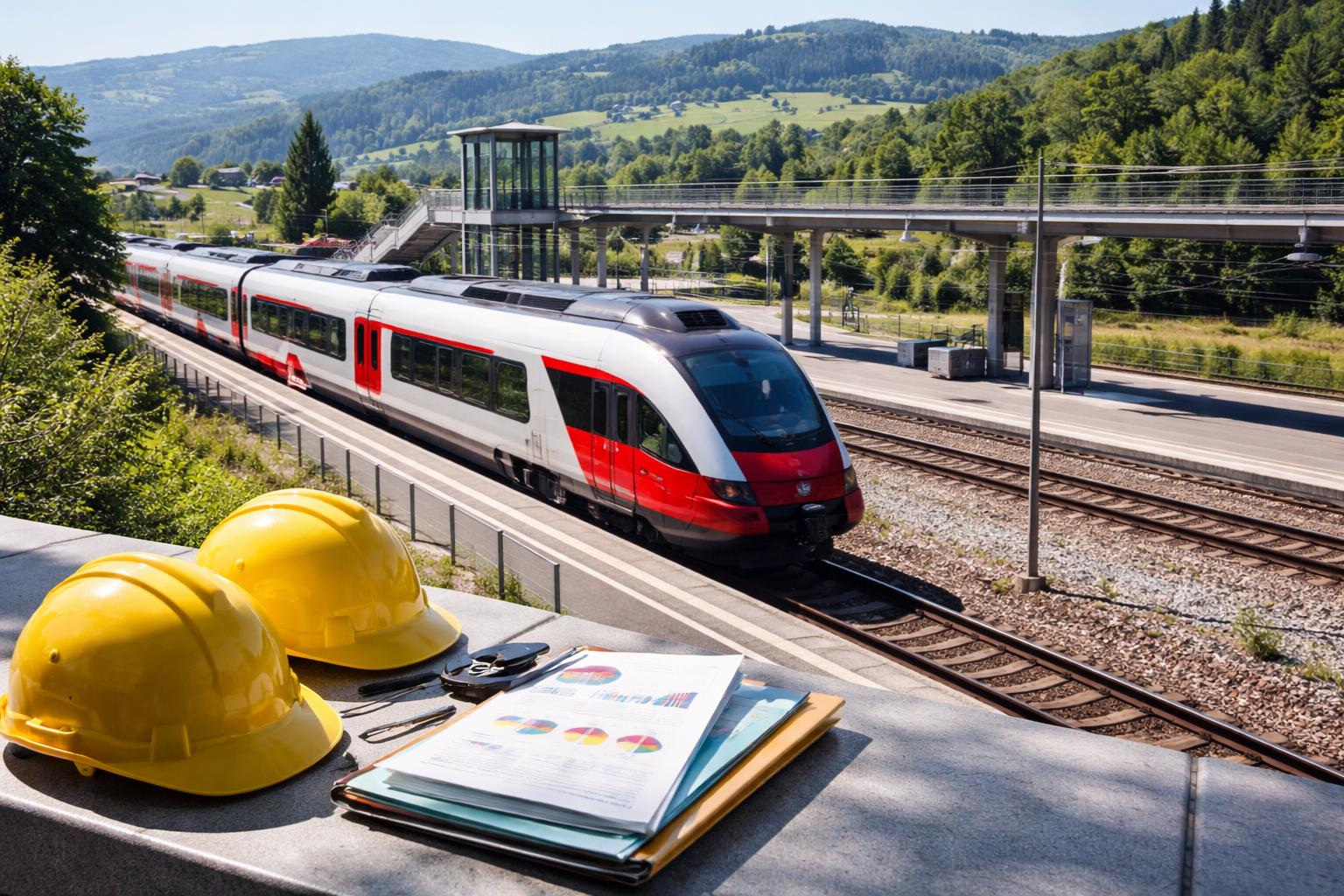 Redaktionelle Szene zum Thema „Koralmbahn bringt Jobmarkt in Südösterreich in Bewegung“