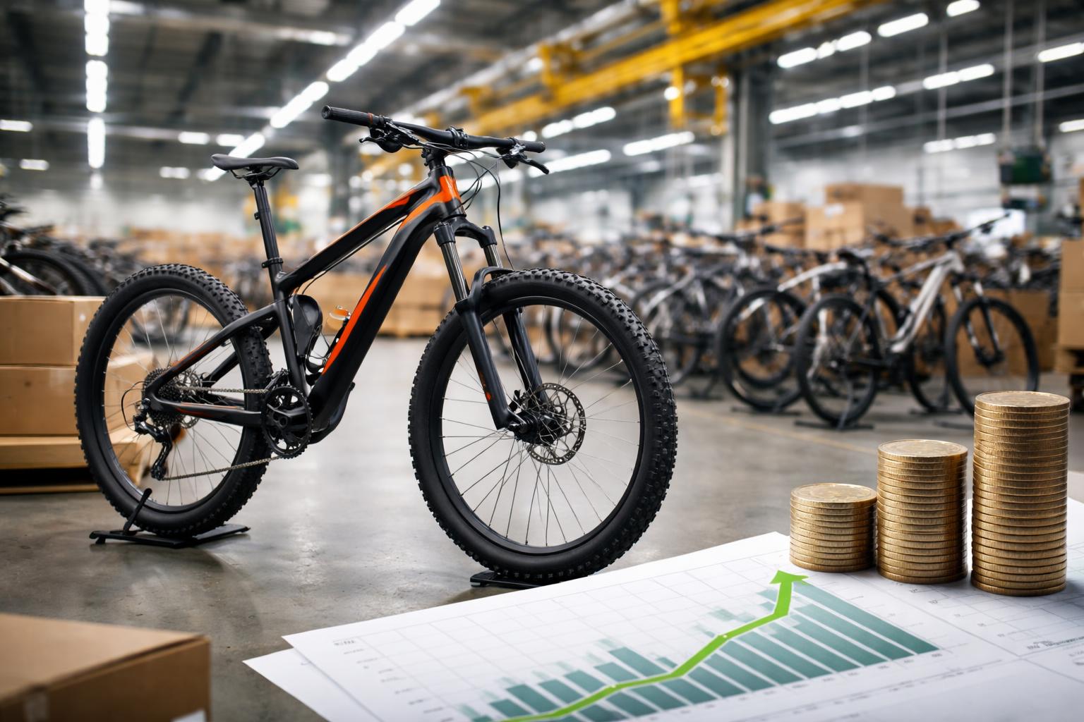 Redaktionelle Szene zum Thema „KTM Fahrrad verbucht erneut weniger Umsatz, steigert aber den Gewinn“