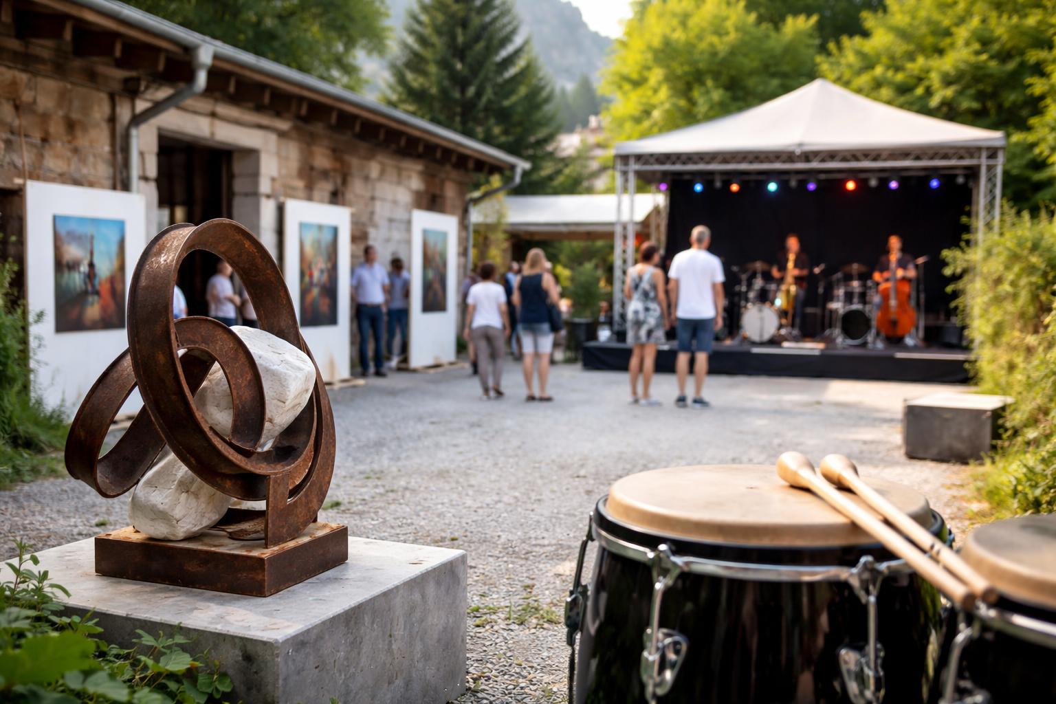 Redaktionelle Szene zum Thema „Kunst und Musik eröffnen Days of Art in Schwaz“