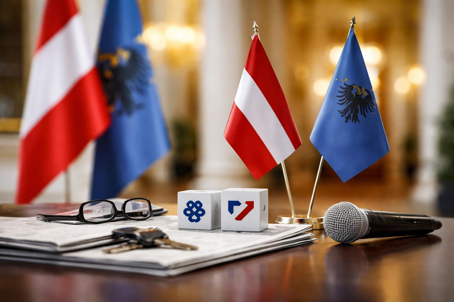Redaktionelle Szene zum Thema „Kurz weist Spekulationen über politisches Comeback zurück“