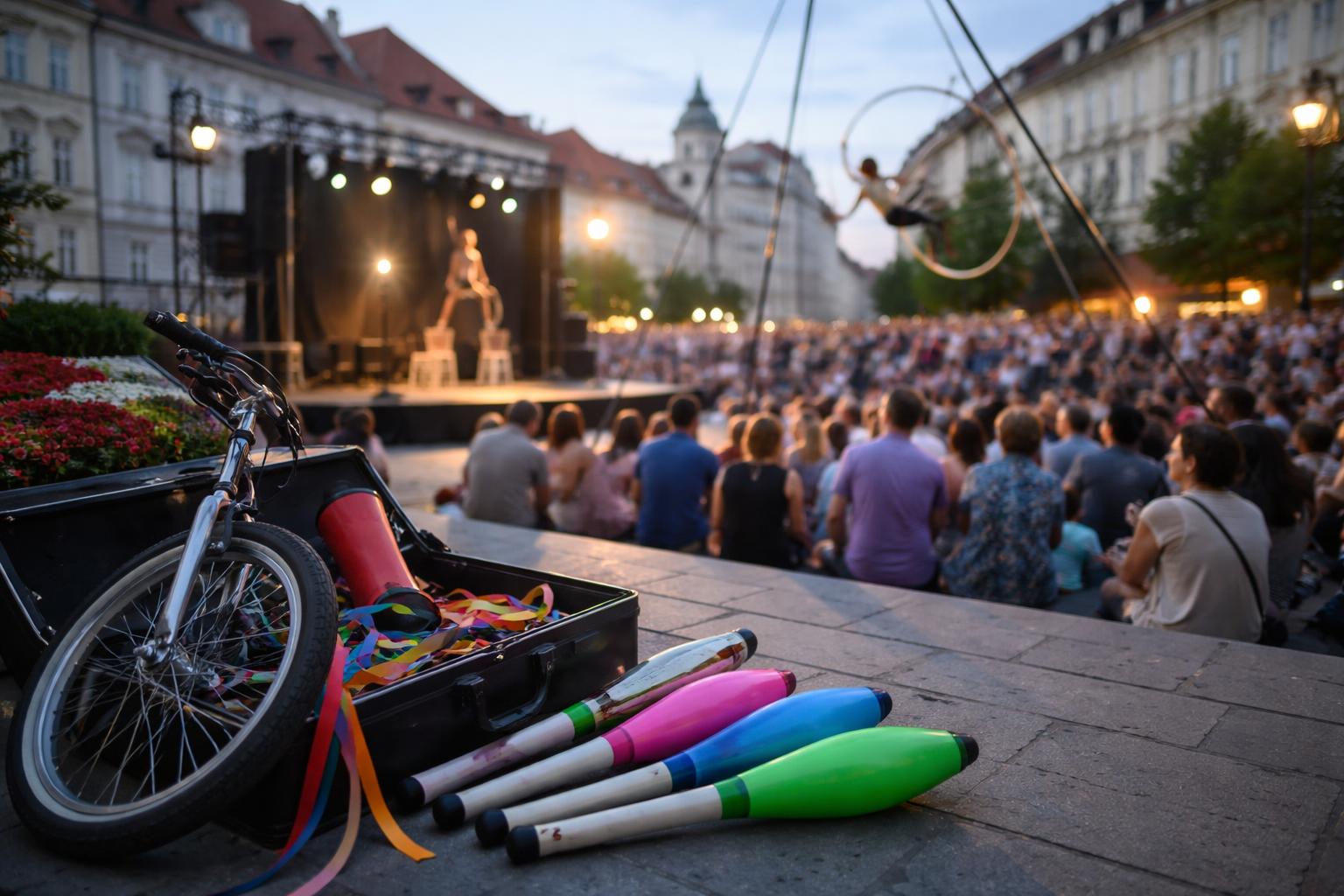 Redaktionelle Szene zum Thema „La Strada in Graz startet mit Programm zwischen Straße und Bühne“