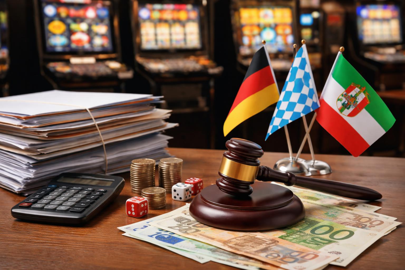 Redaktionelle Szene zum Thema „Länder pochen auf Mitsprache bei Glücksspielreform“