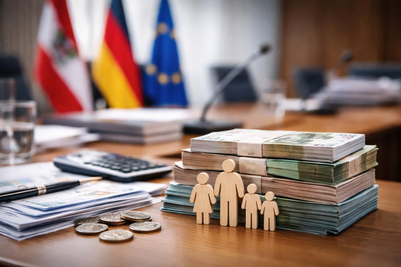 Redaktionelle Szene zum Thema „Länder sichern Finanzierung des Familienlastenausgleichsfonds ab 2028“