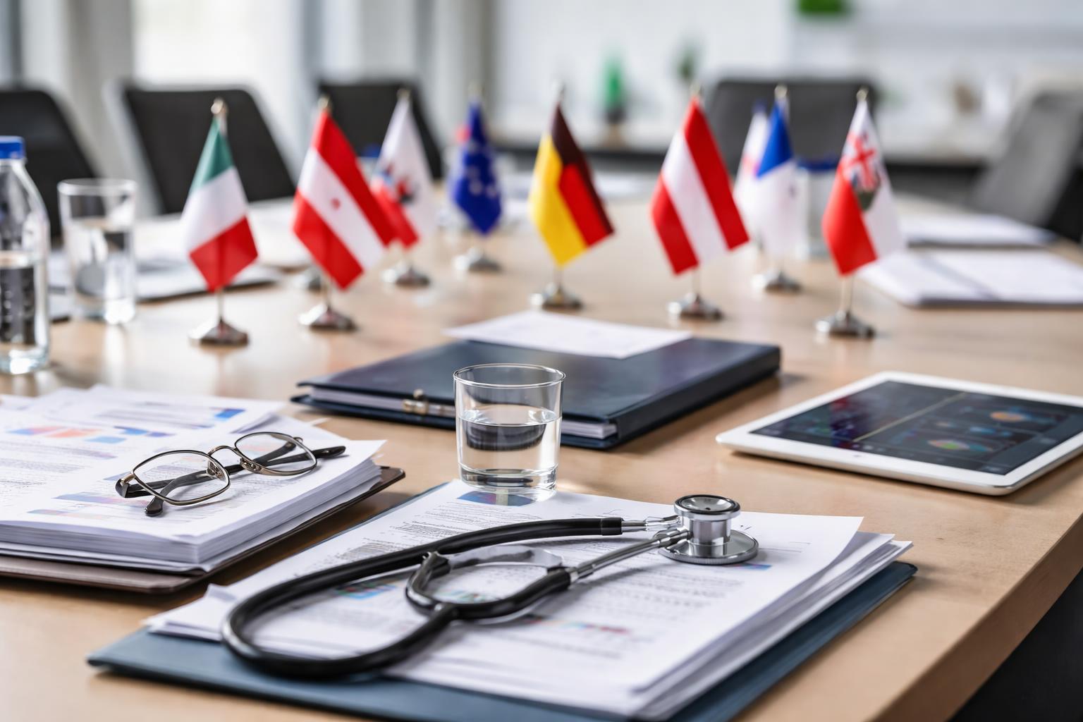 Redaktionelle Szene zum Thema „Länder vereinbaren gemeinsame Linie für Gesundheitsreform“
