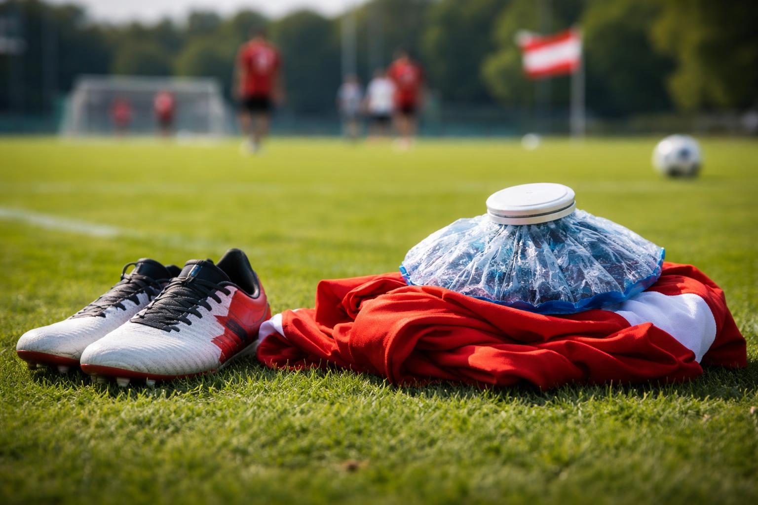 Redaktionelle Szene zum Thema „Laimer und Schmid vermissen Baumgartner vor dem nächsten ÖFB-Spiel“