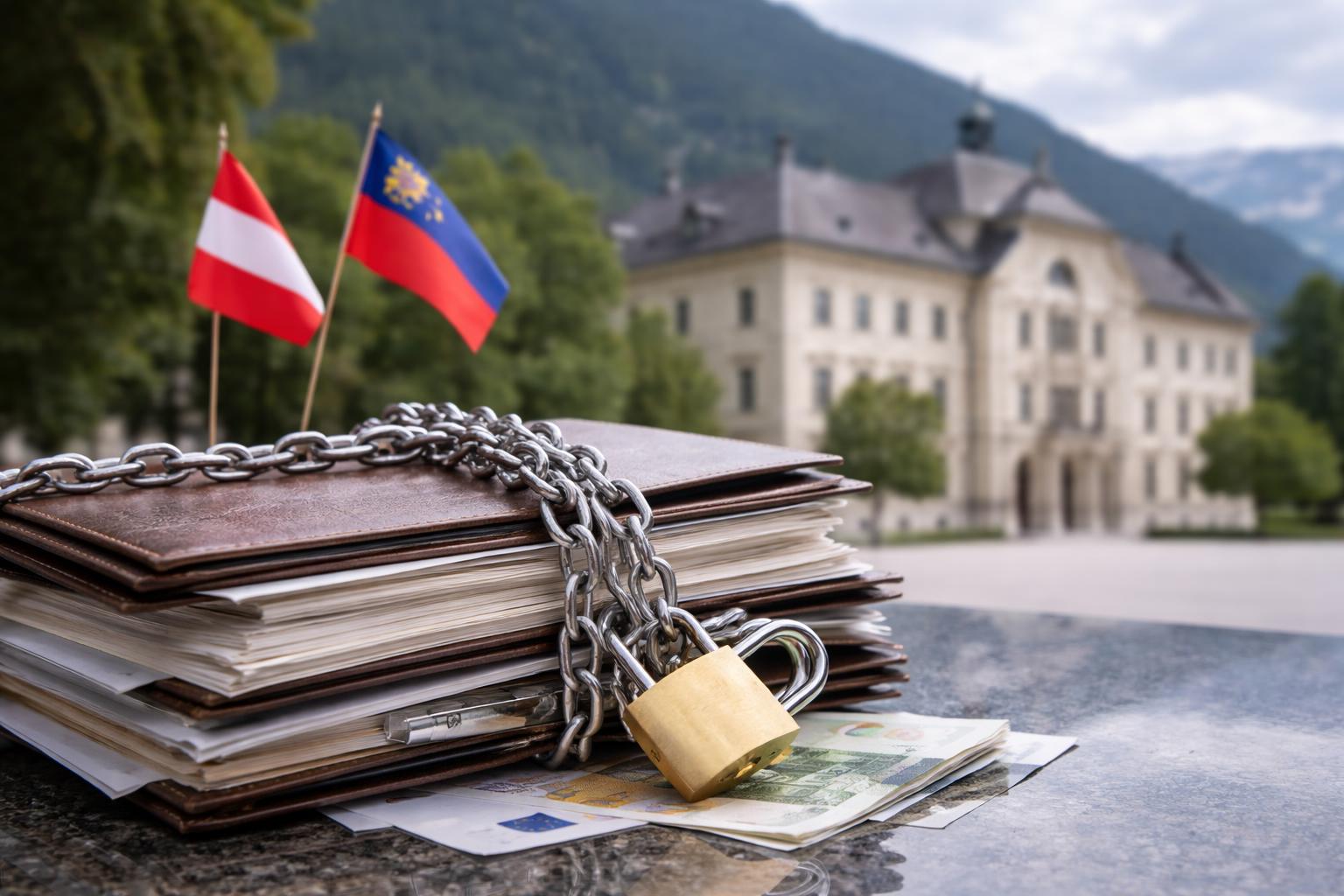 Redaktionelle Szene zum Thema „Liechtensteiner Gericht hebt Sperre über Benko-Stiftung auf“