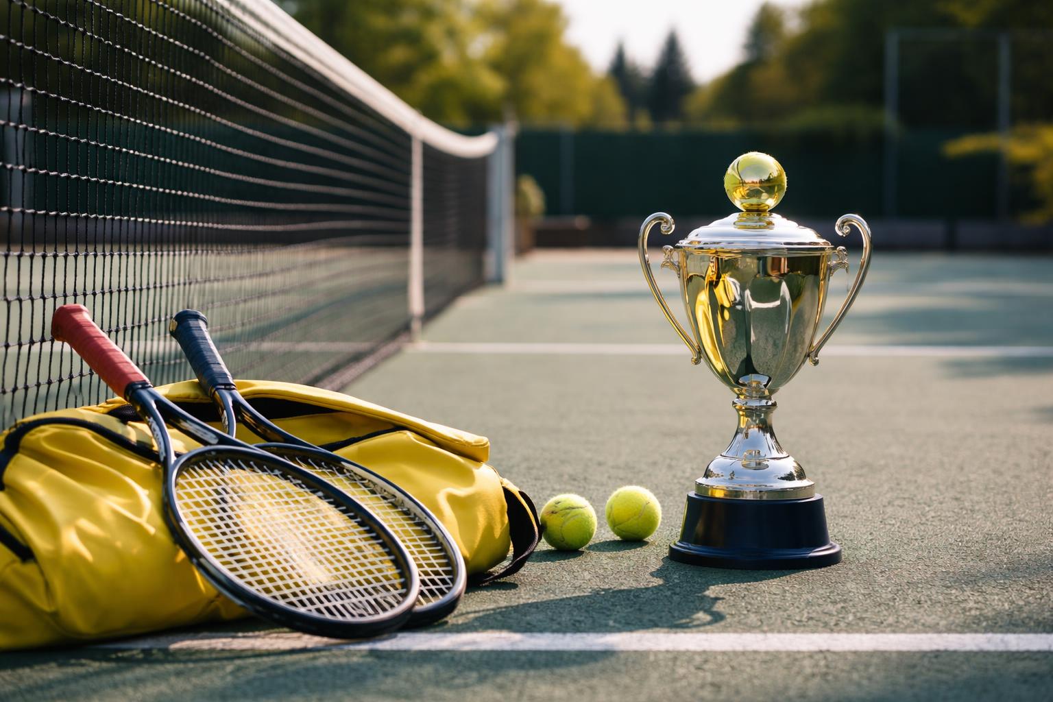 Redaktionelle Szene zum Thema „Liutowa verpasst den Rekord unter den jüngsten Tennis-Siegerinnen“