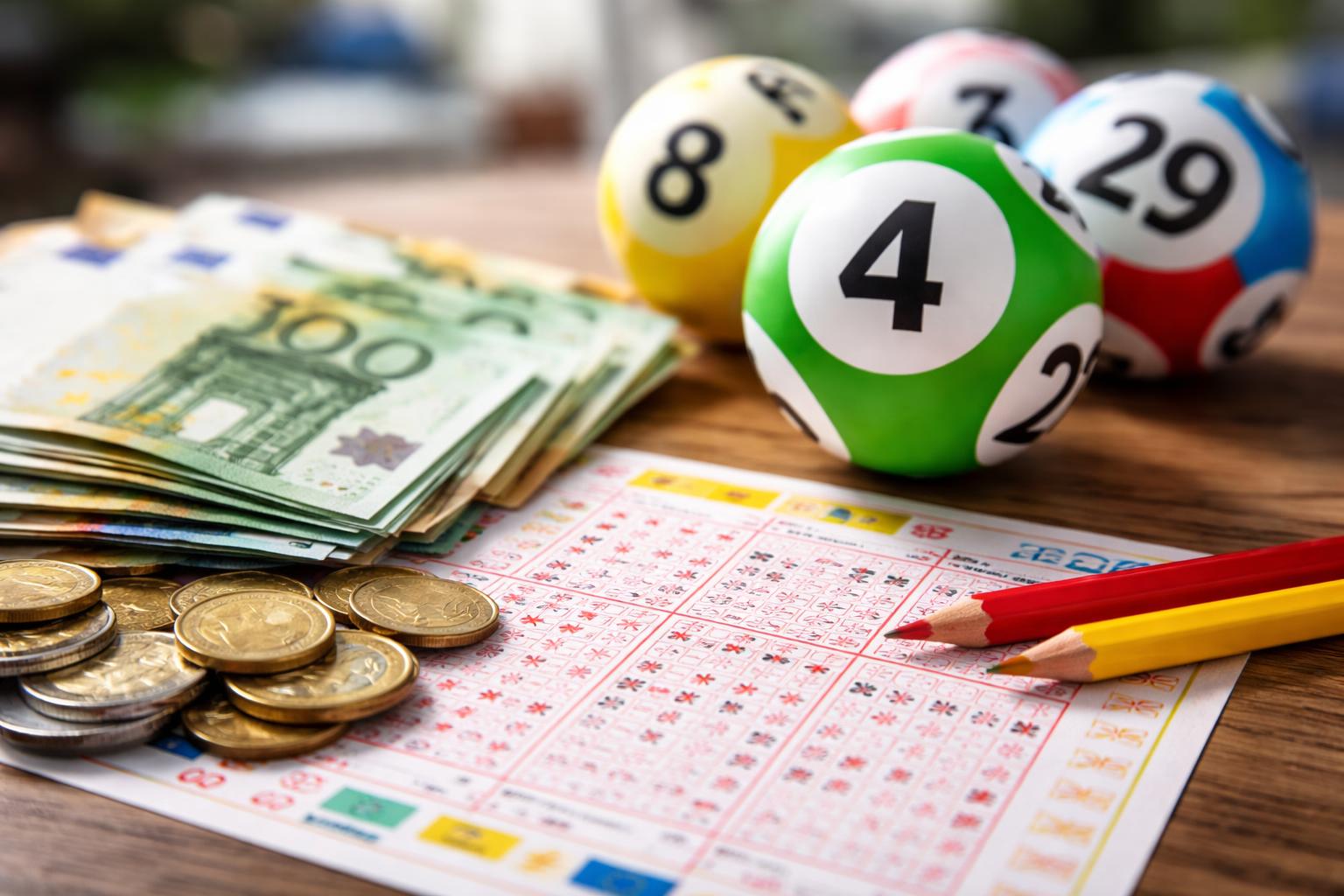 Redaktionelle Szene zum Thema „Lotto-Jackpot wächst auf 8,4 Millionen Euro“