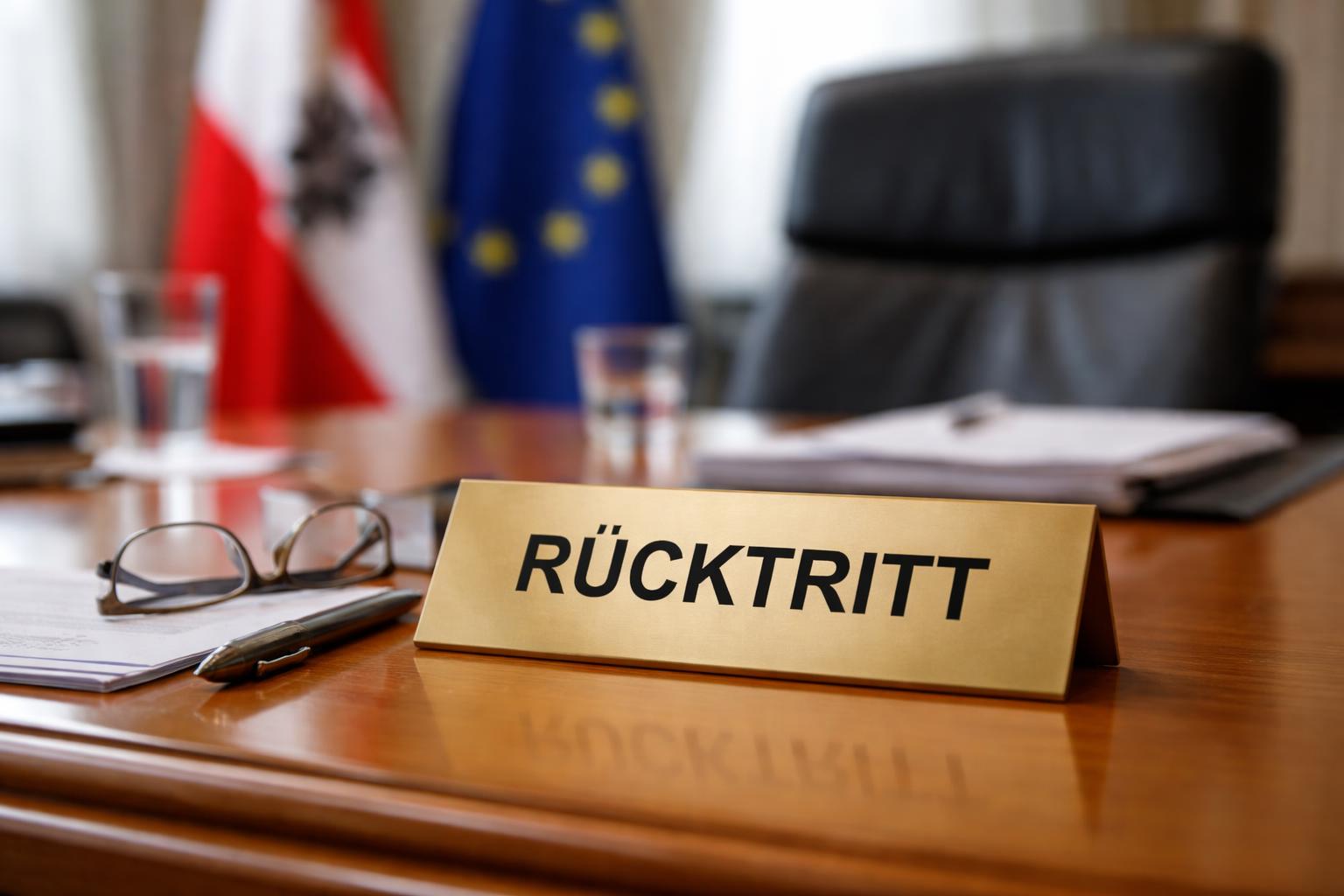 Redaktionelle Szene zum Thema „Ludwig dankt Ruck, Stocker nennt Rücktritt überfälligen Schritt“