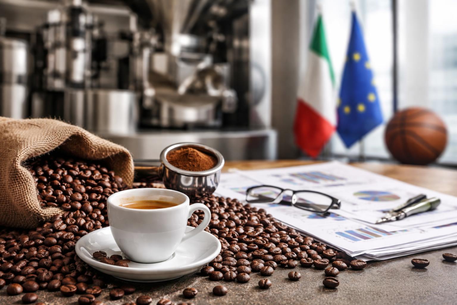Redaktionelle Szene zum Thema „Massimo Zanetti erwägt Rückzug und Verkauf seines Kaffeeimperiums“