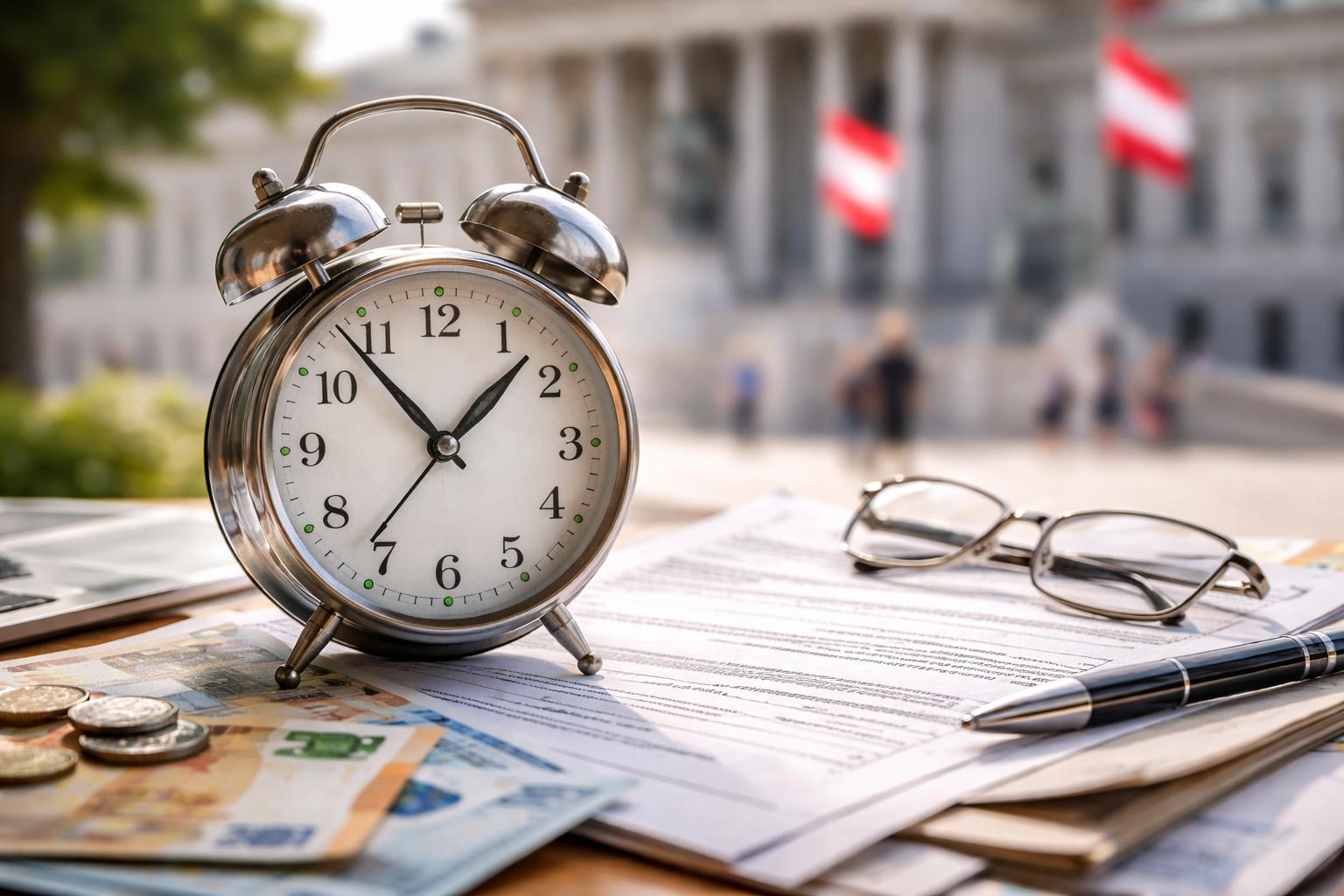Redaktionelle Szene zum Thema „Mattle bringt höheres Pensionsalter in der ÖVP auf die Hinterbeine“
