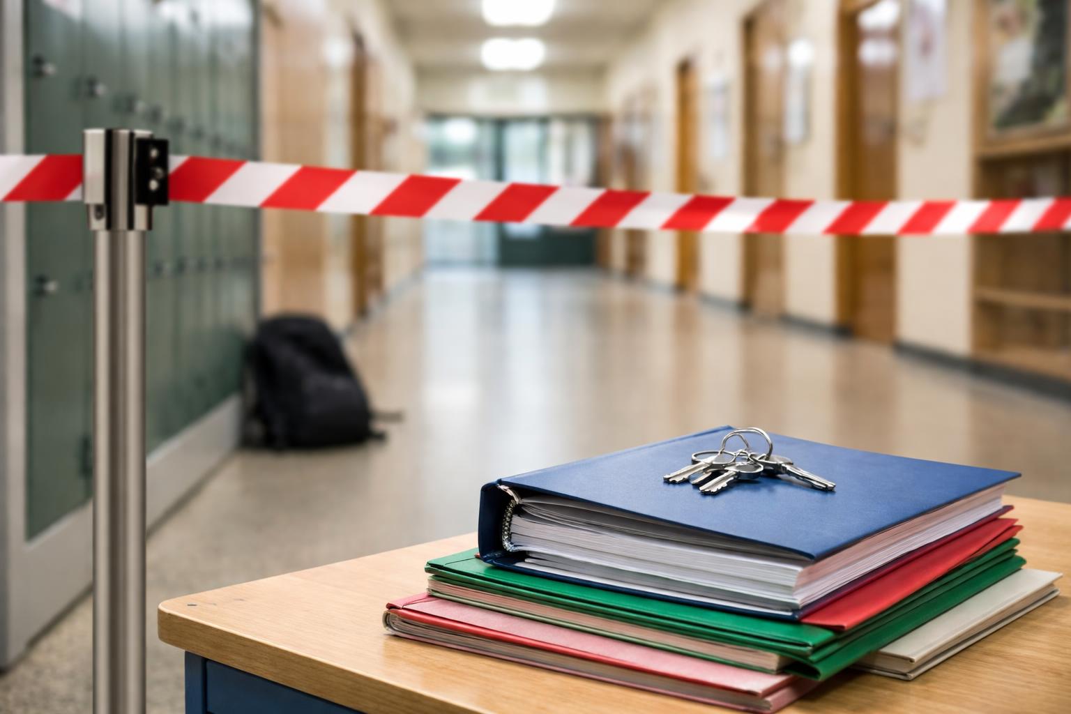 Redaktionelle Szene zum Thema „Mehr Suspendierungen an Schulen in mehreren Bundesländern erwartet“