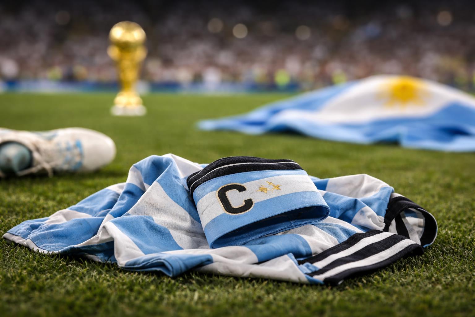Redaktionelle Szene zum Thema „Messi nach WM-Finale: Zukunft weiter offen“