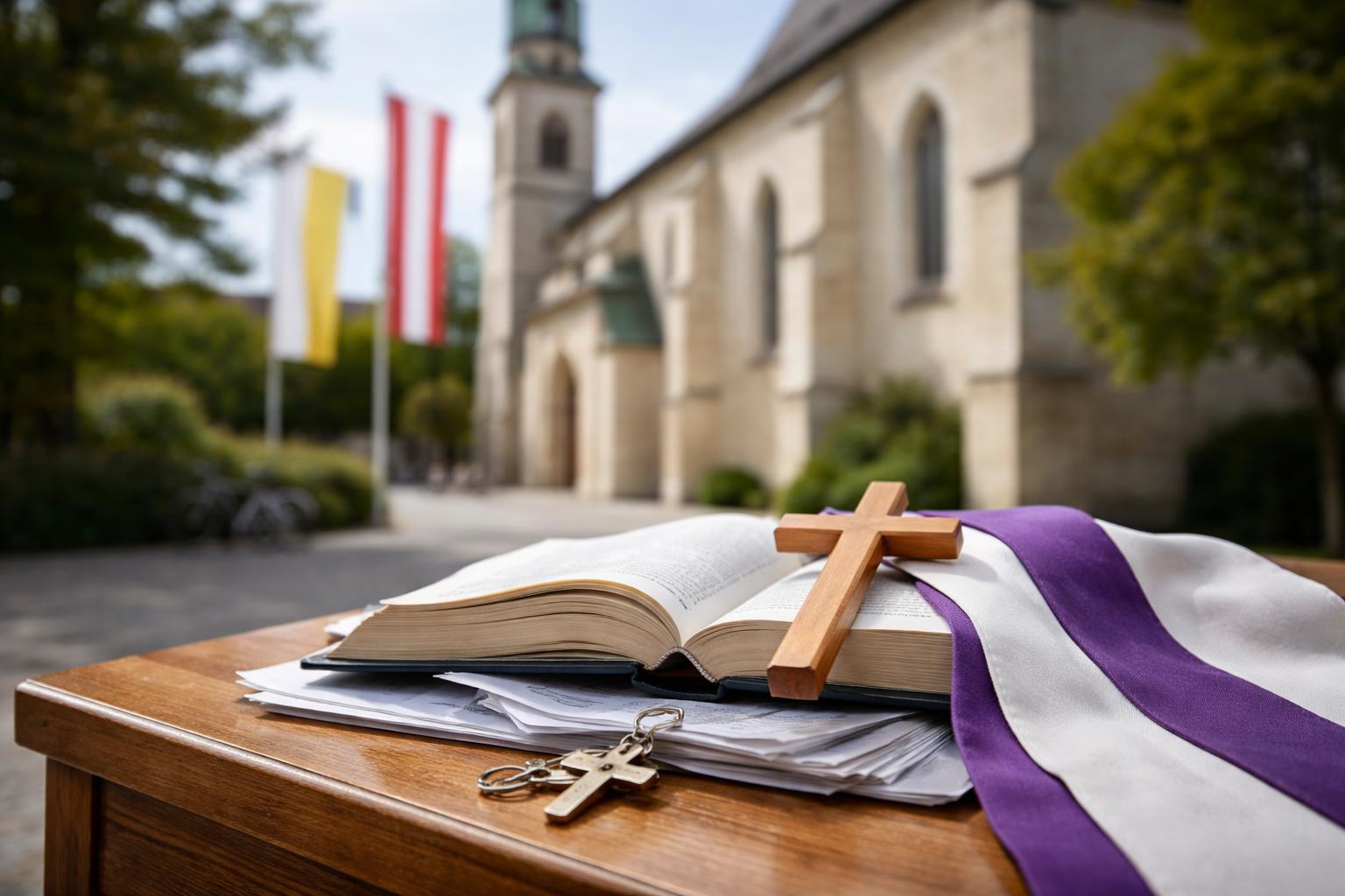 Redaktionelle Szene zum Thema „Michael Simmer legt Superintendentenamt in Niederösterreich zurück“