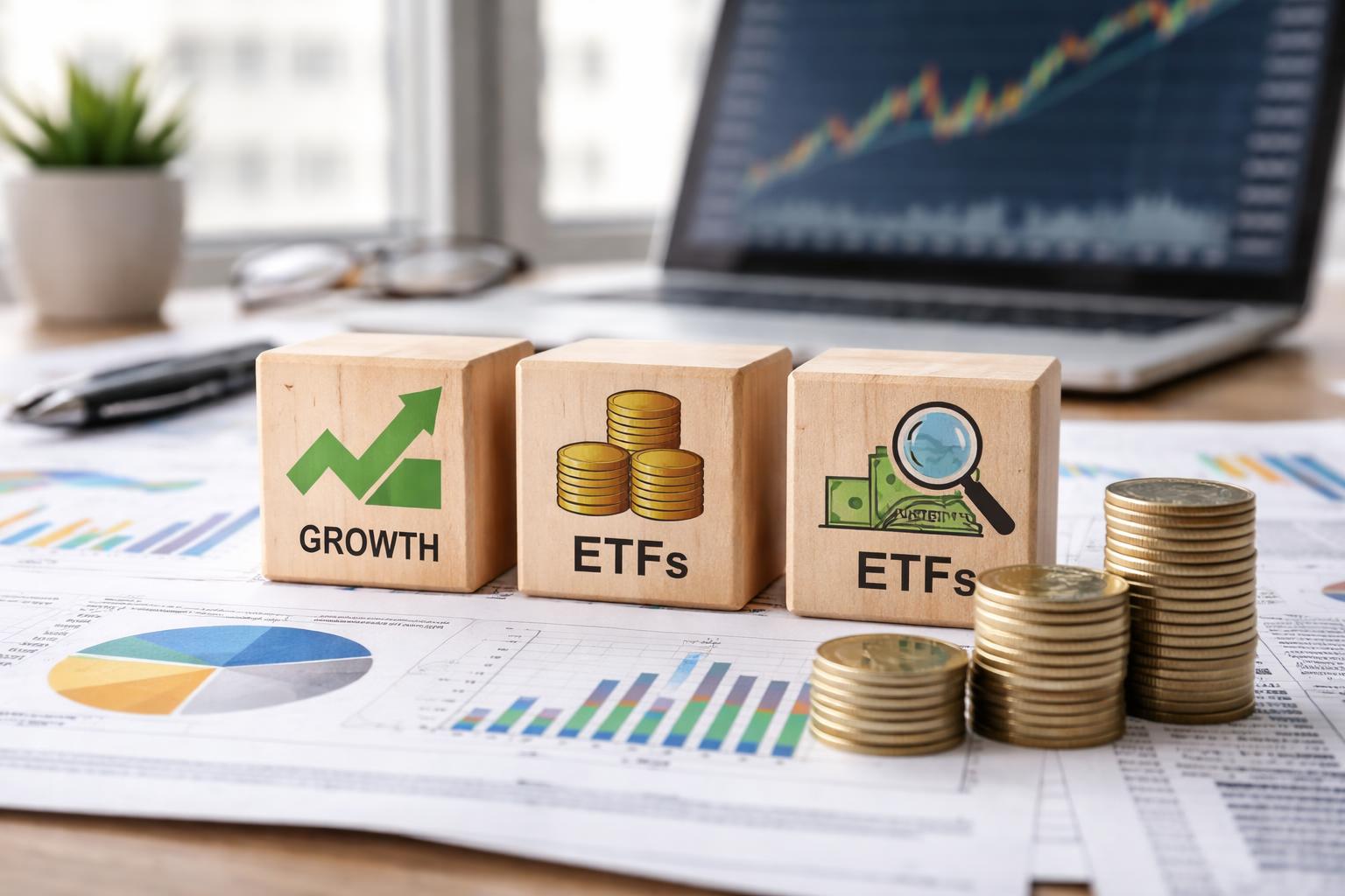 Redaktionelle Szene zum Thema „MSCI-World-Varianten im Vergleich: Was Wachstums-, Dividenden- und Buffett-ETFs taugen“