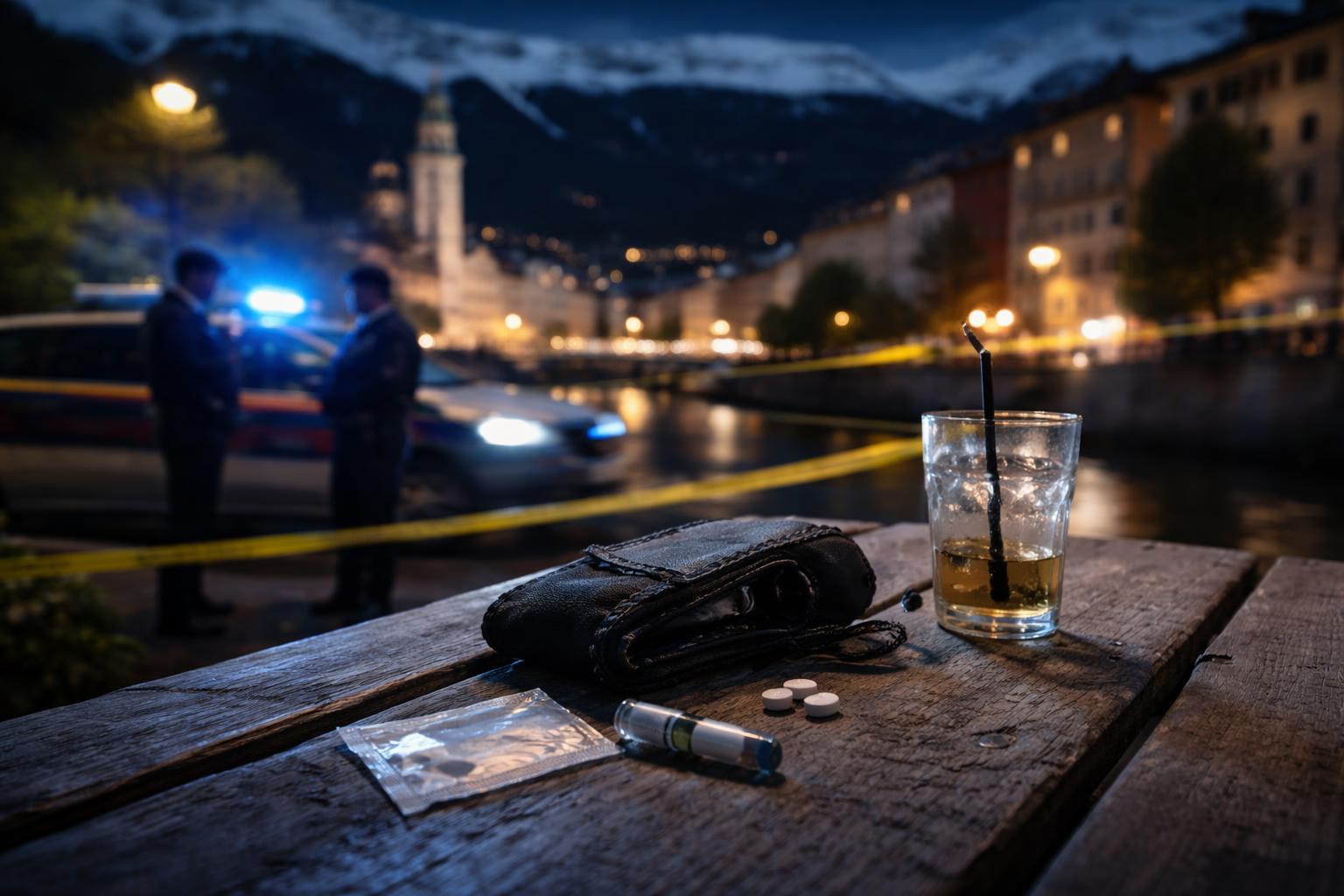 Redaktionelle Szene zum Thema „Mutmaßlicher Fall in Innsbruck löst Debatte über Vergewaltigungsnetzwerke aus“