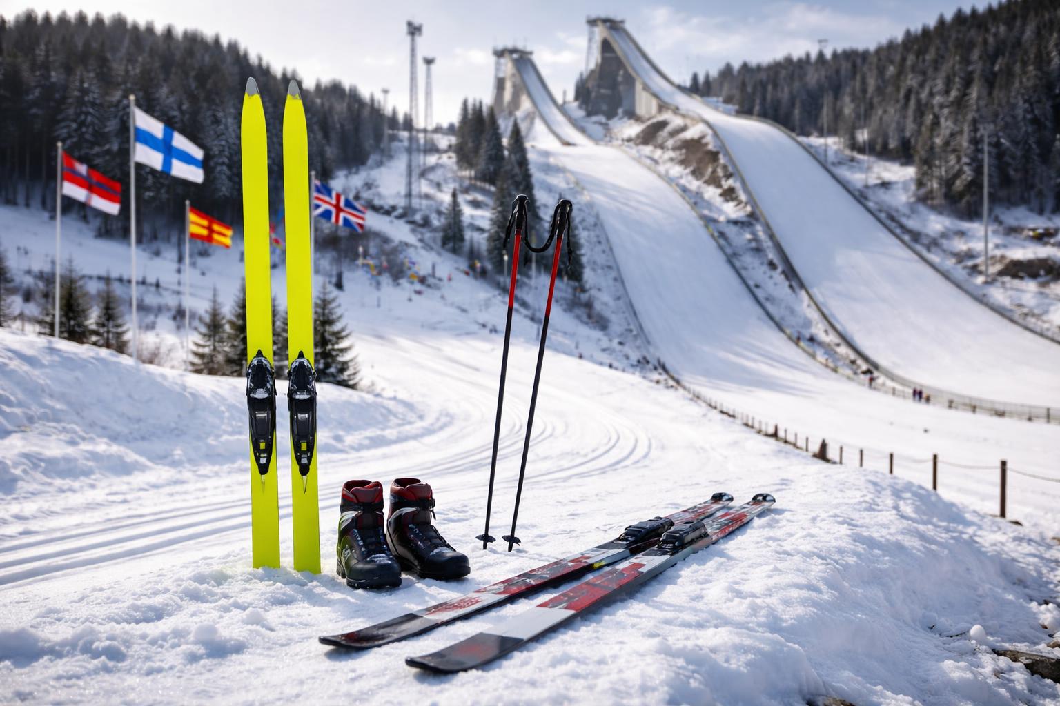 Redaktionelle Szene zum Thema „Nach dem Olympia-Aus: Warum die Nordische Kombination im Wintersport bleibt“