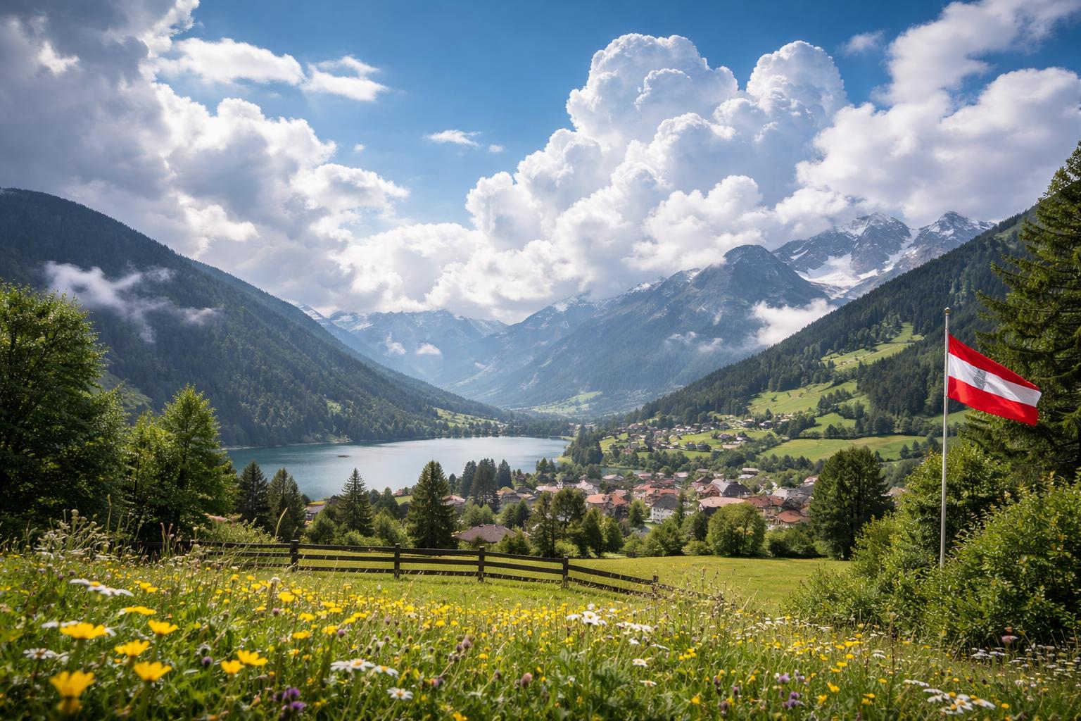 Redaktionelle Szene zum Thema „Nach Kaltfront kehrt am Wochenende wieder frühsommerliches Wetter zurück“