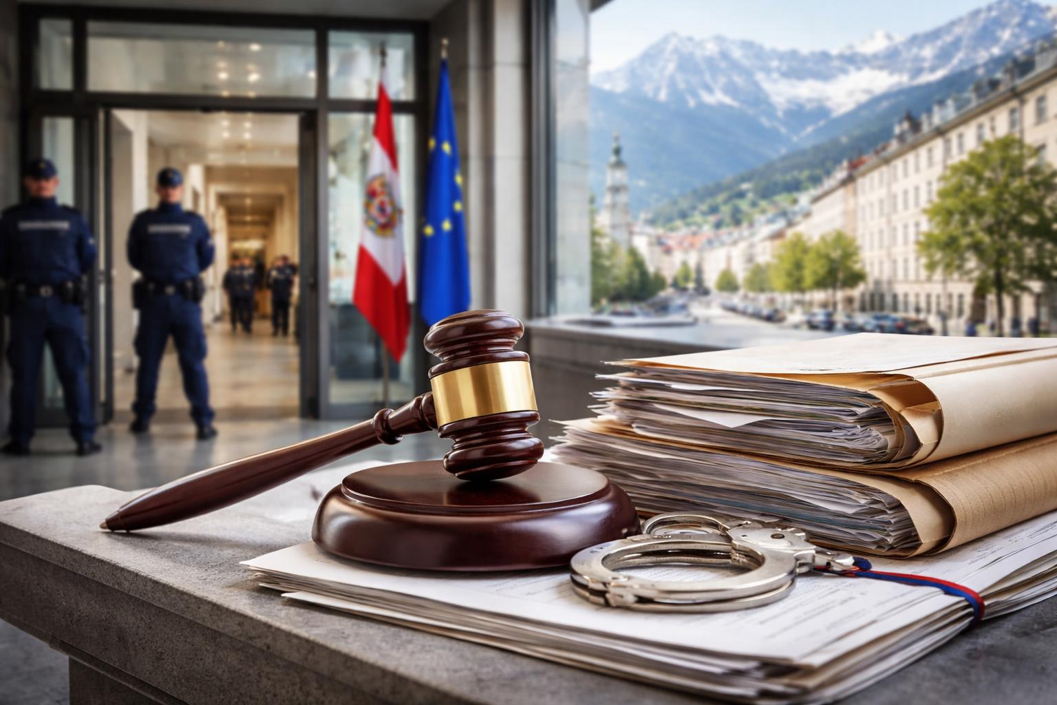 Redaktionelle Szene zum Thema „Nächste Anklage gegen René Benko in Innsbruck zeichnet sich ab“