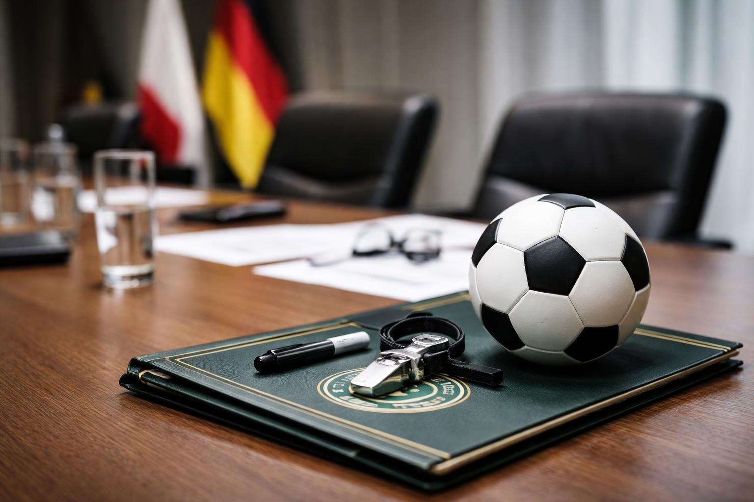 Redaktionelle Szene zum Thema „Nagelsmann will als DFB-Teamchef zurücktreten“