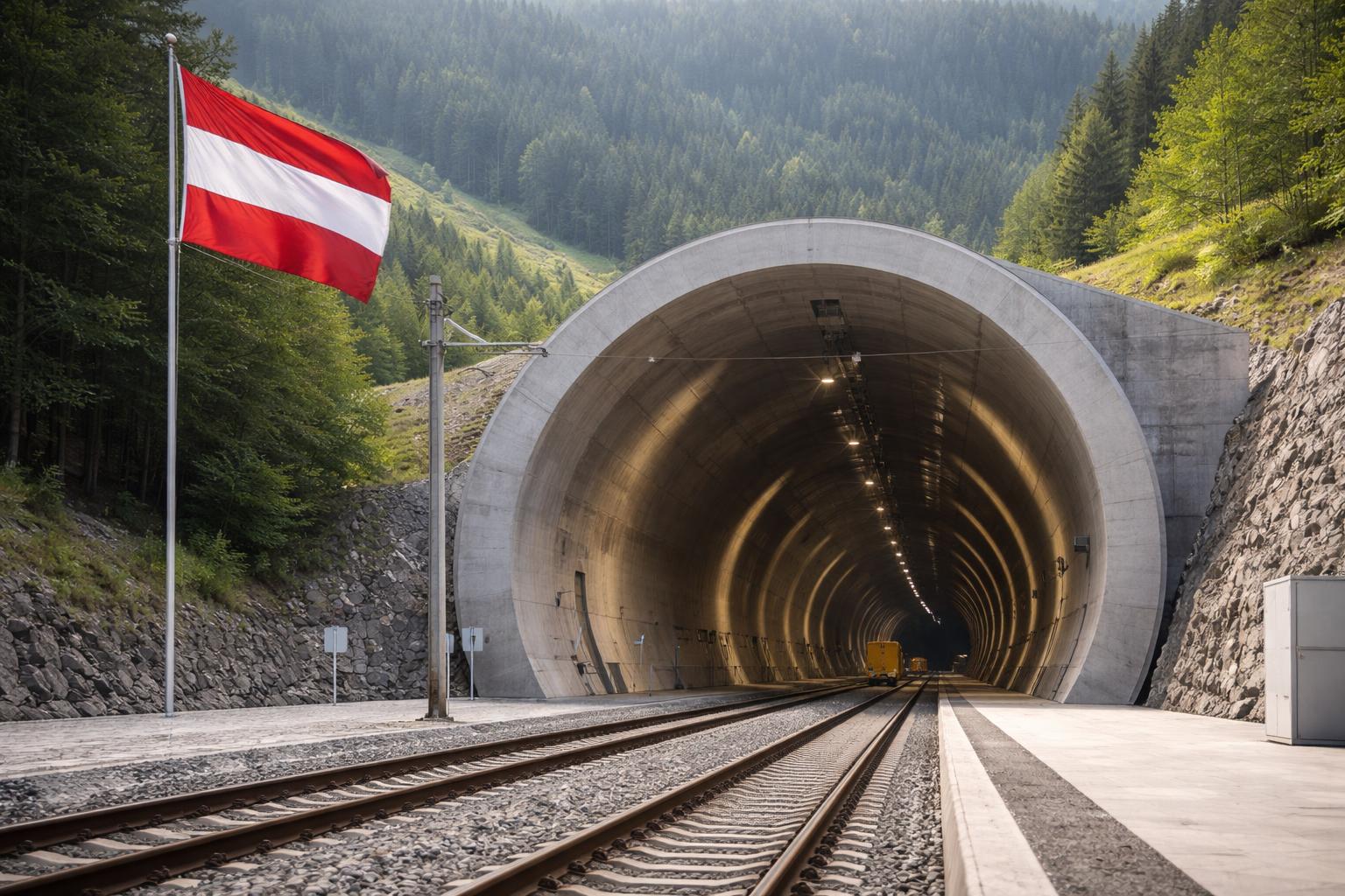 Redaktionelle Szene zum Thema „Nationalrat lehnt FPÖ-Antrag auf Umbenennung des Koralmtunnels ab“