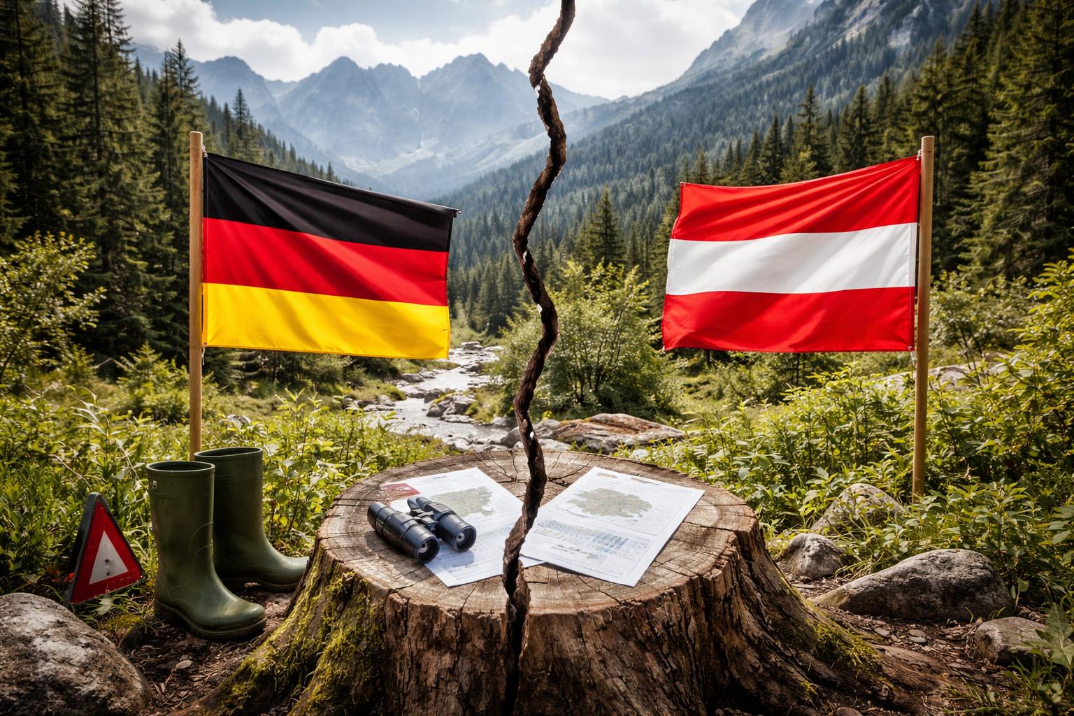 Redaktionelle Szene zum Thema „Naturschutz-Novelle löst Streit zwischen ÖVP und SPÖ in Vorarlberg aus“