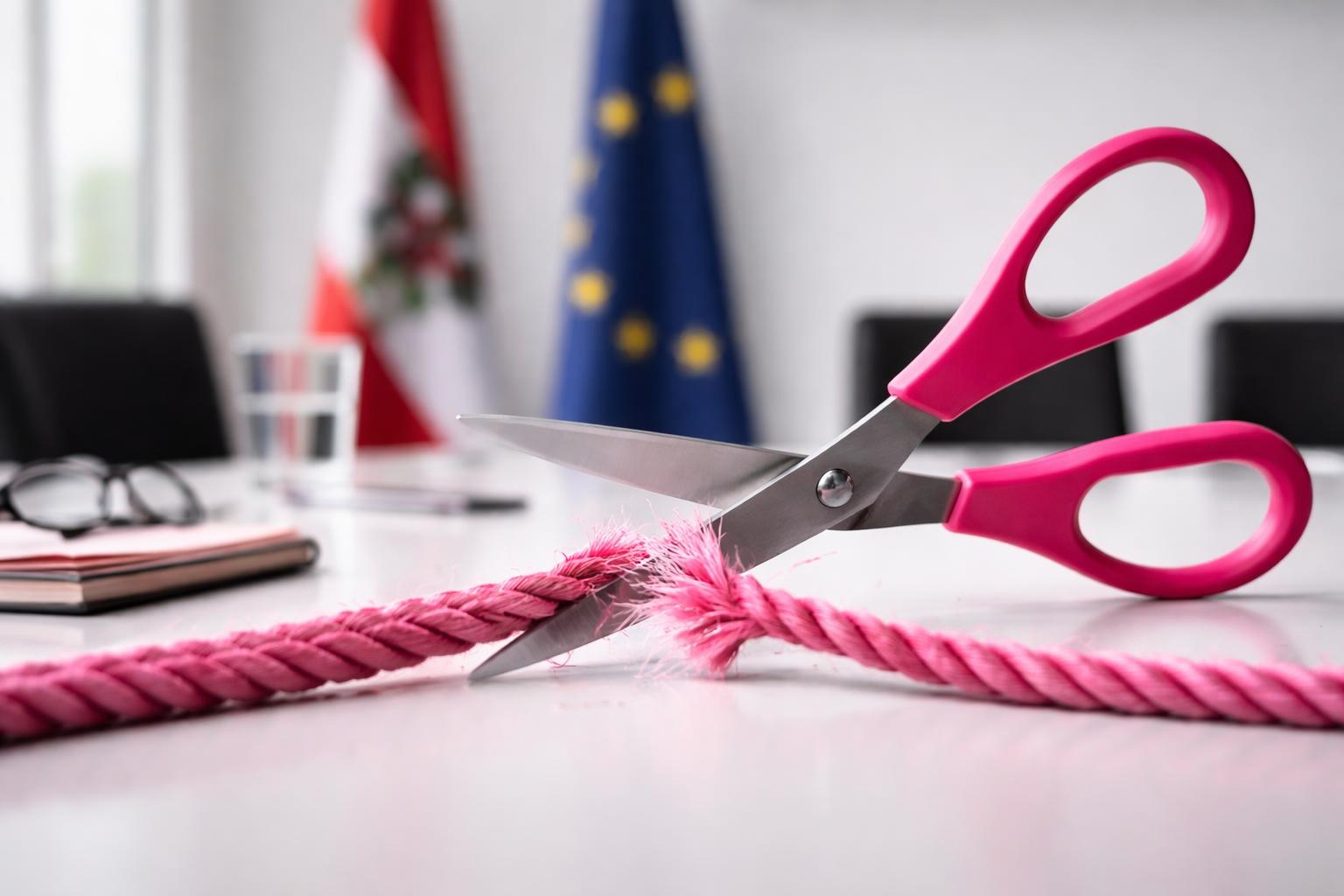 Redaktionelle Szene zum Thema „Neos ziehen nach Dengler-Kritik die Reißleine“