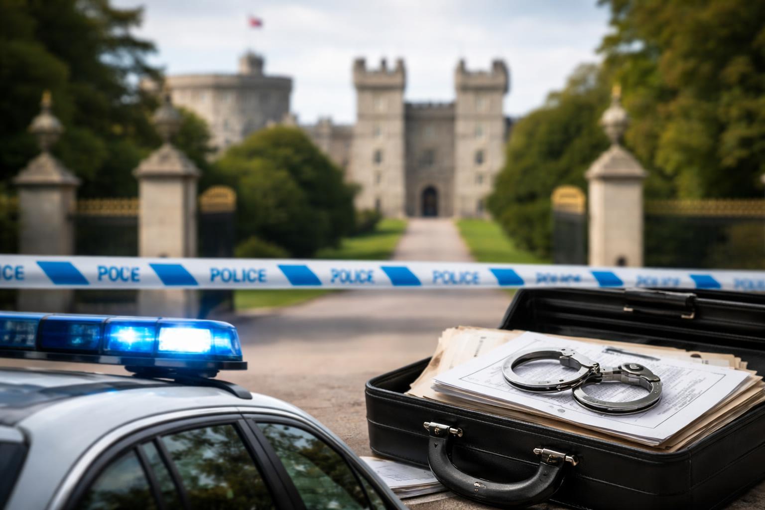 Redaktionelle Szene zum Thema „Neue Ermittlungen gegen Ex-Prinz Andrew wegen Vorwürfen rund um Jeffrey Epstein“