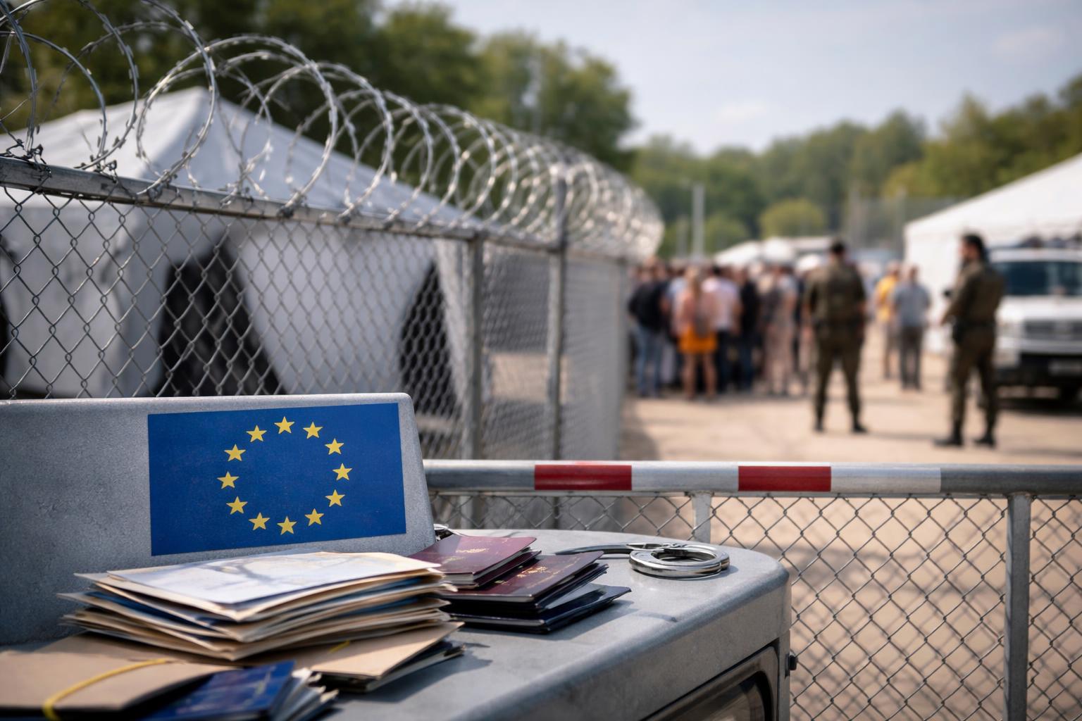 Redaktionelle Szene zum Thema „Neue EU-Asylregeln treten in Kraft – was sich jetzt ändert“