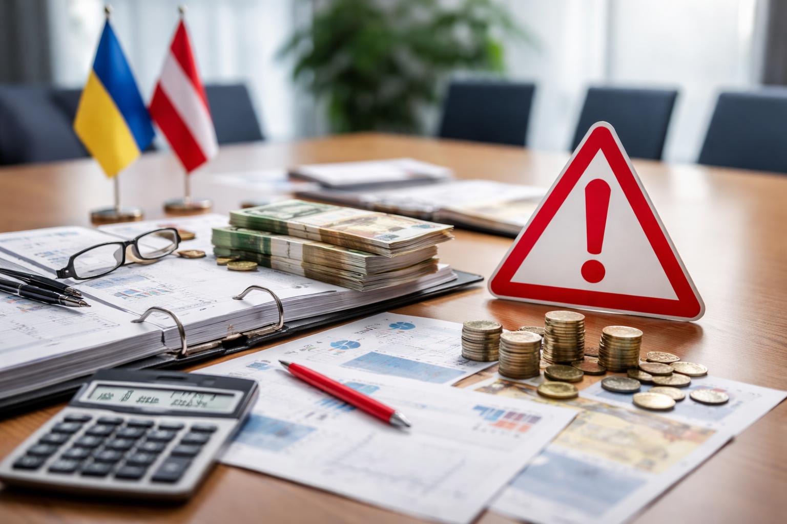 Redaktionelle Szene zum Thema „Niederösterreich streitet über Budget mit hohem Defizit und steigender Verschuldung“