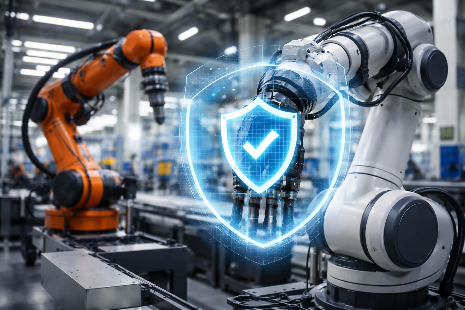 Redaktionelle Szene zum Thema „Niederösterreichische KI soll Industrieroboter sicherer machen“