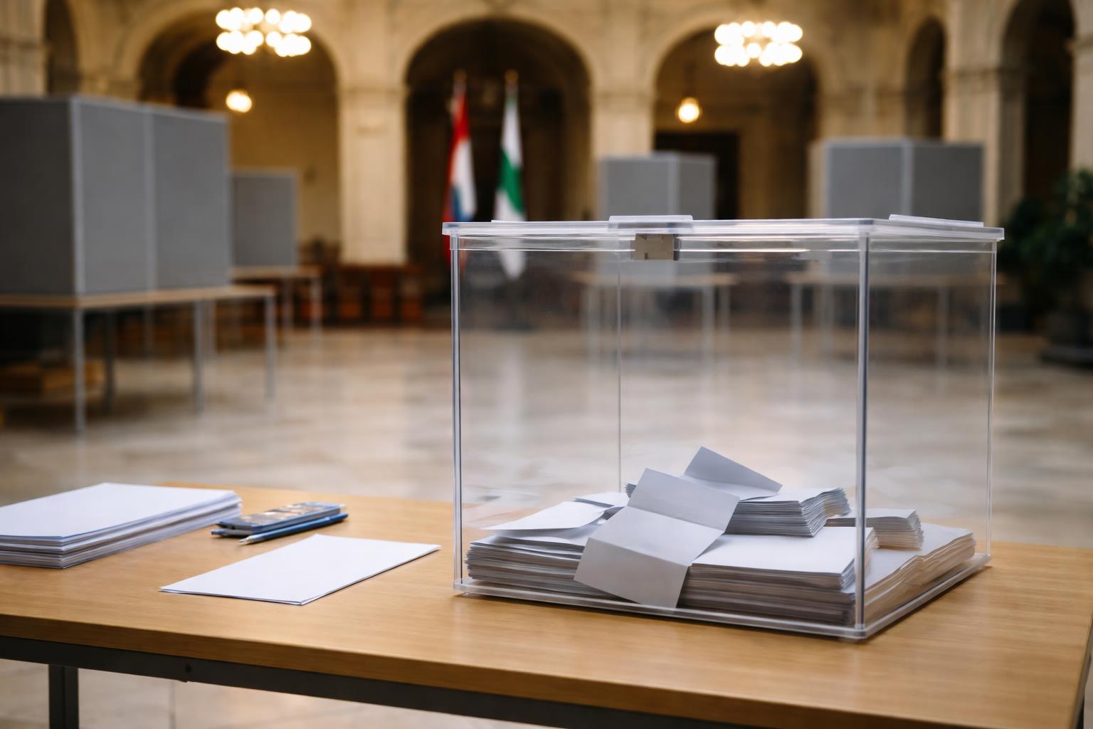 Redaktionelle Szene zum Thema „Niedrige Wahlbeteiligung in Graz wirft Fragen zur Demokratie auf“