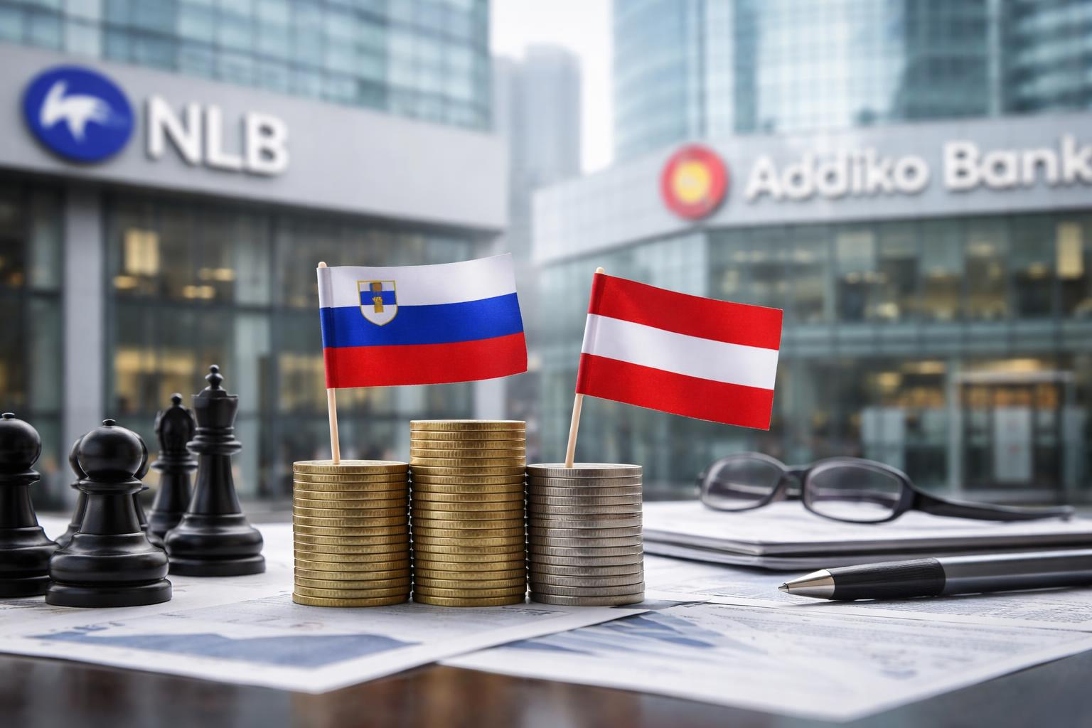 Redaktionelle Szene zum Thema „NLB erhöht Angebot im Ringen um Addiko Bank deutlich“