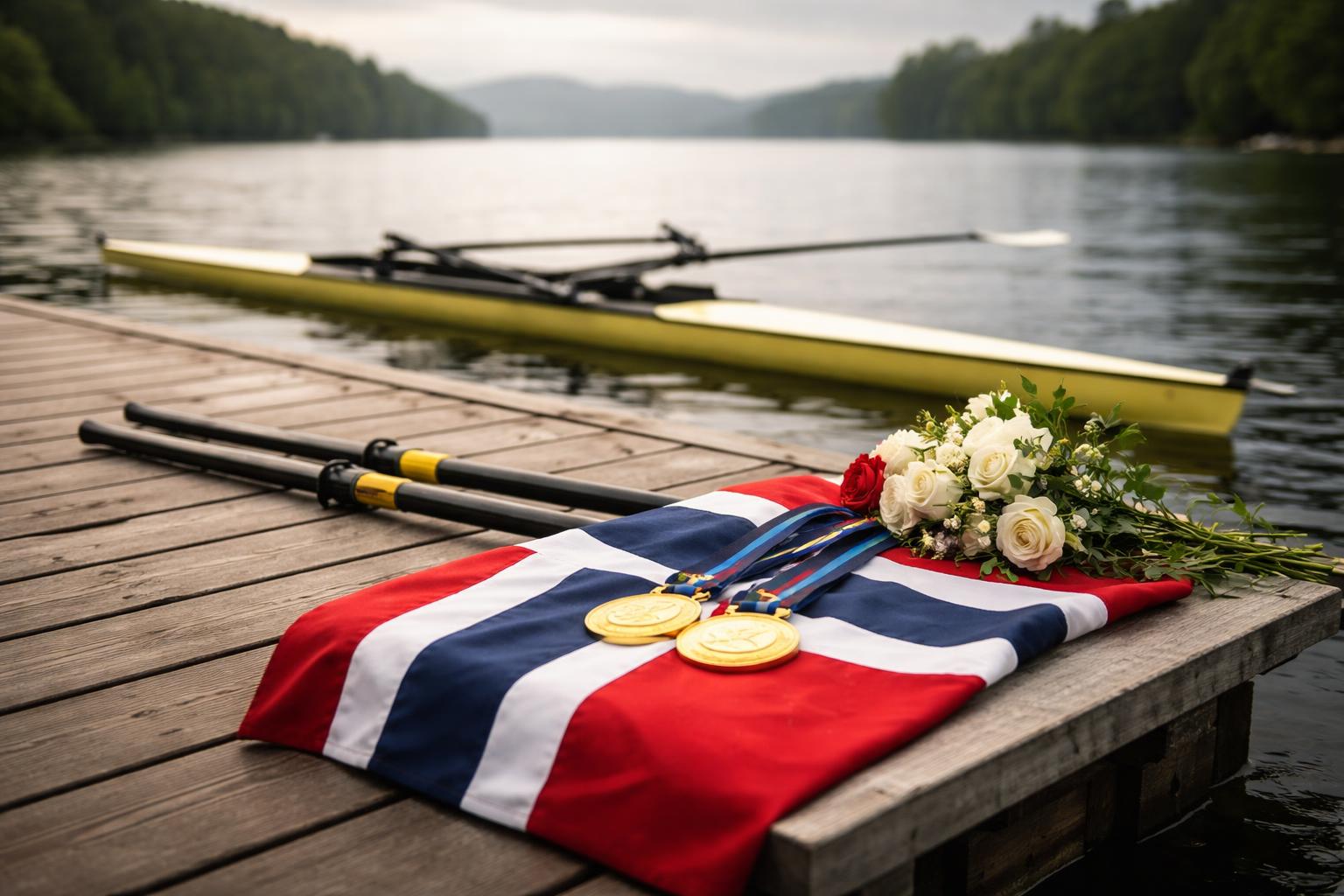 Redaktionelle Szene zum Thema „Norwegen trauert um Ruderidol Olaf Tufte“