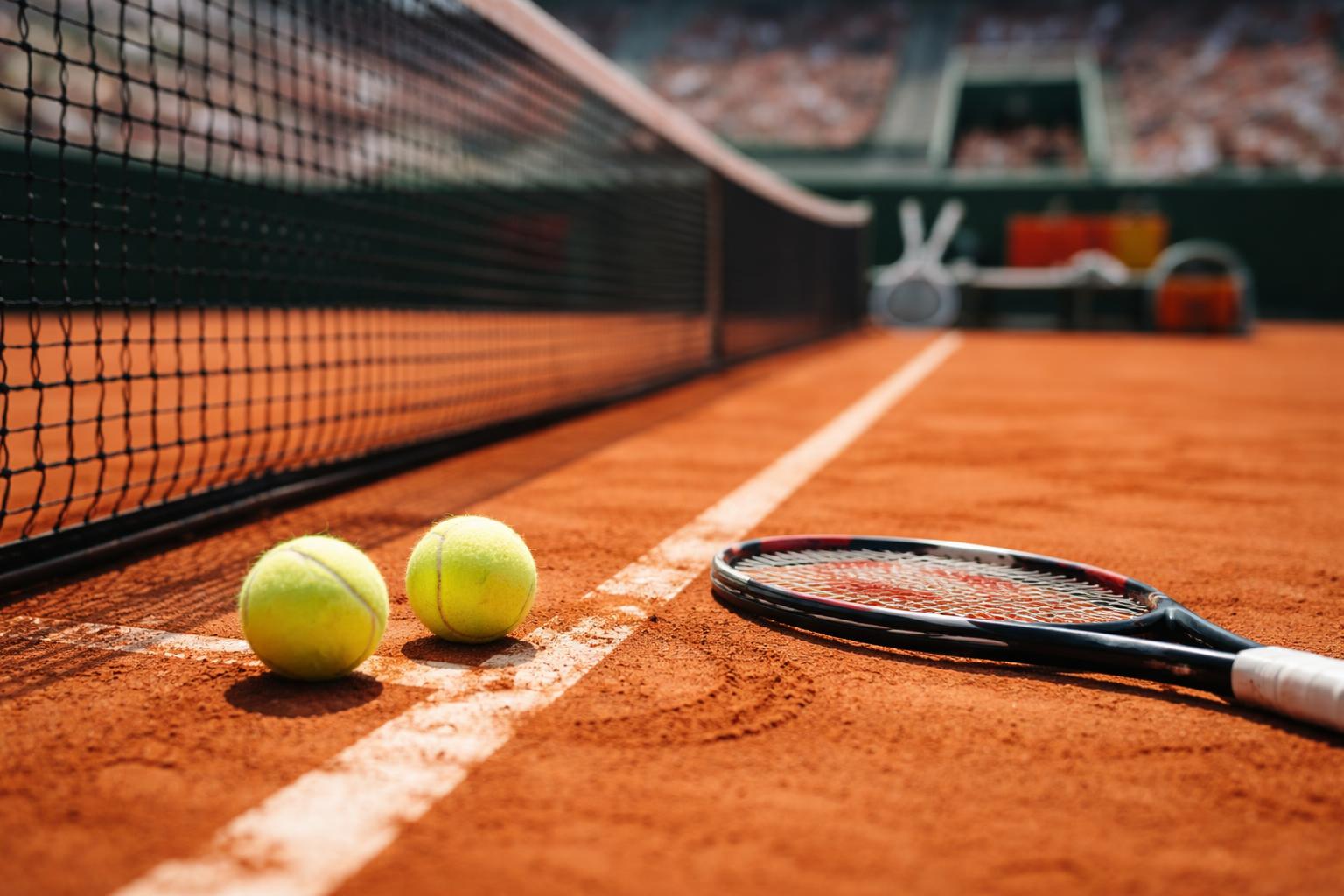 Redaktionelle Szene zum Thema „Oberleitner verpasst French-Open-Semifinale nach Matchbällen knapp“