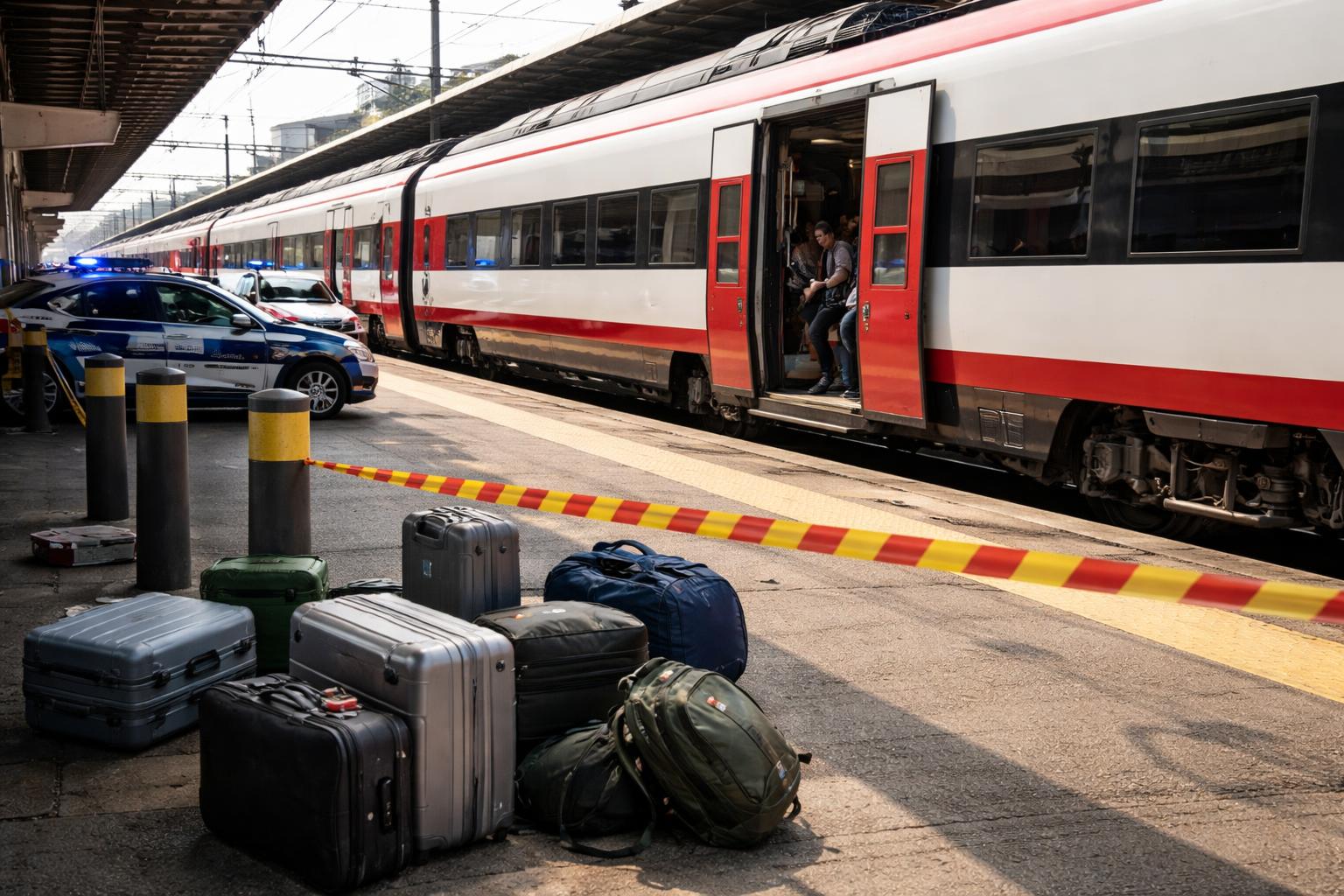 Redaktionelle Szene zum Thema „ÖBB erklärt Vorfall mit überfülltem Zug in Udine“