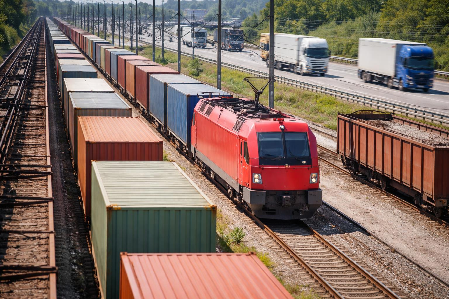 Redaktionelle Szene zum Thema „ÖBB-Güterverkehr bleibt trotz Förderungen tief im Minus“