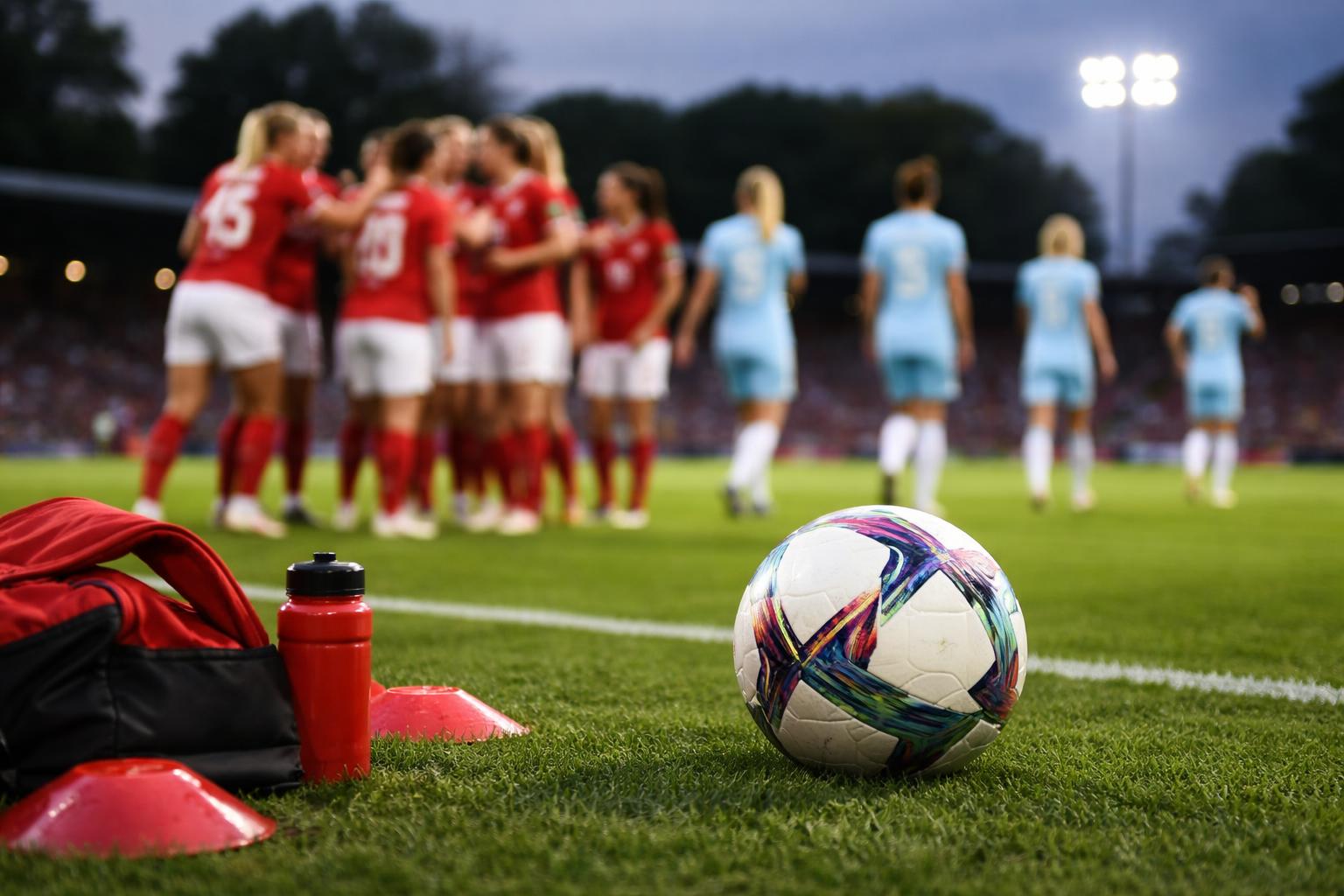 Redaktionelle Szene zum Thema „ÖFB-Frauen besiegen Slowenien im ersten Spiel unter Söndergaard“
