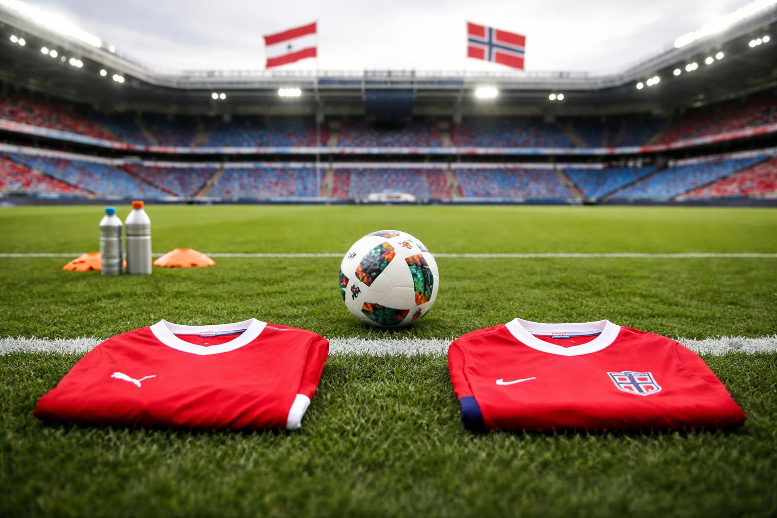 Redaktionelle Szene zum Thema „ÖFB-Frauen in Oslo vor letztem WM-Qualifikationsspiel gegen Norwegen“