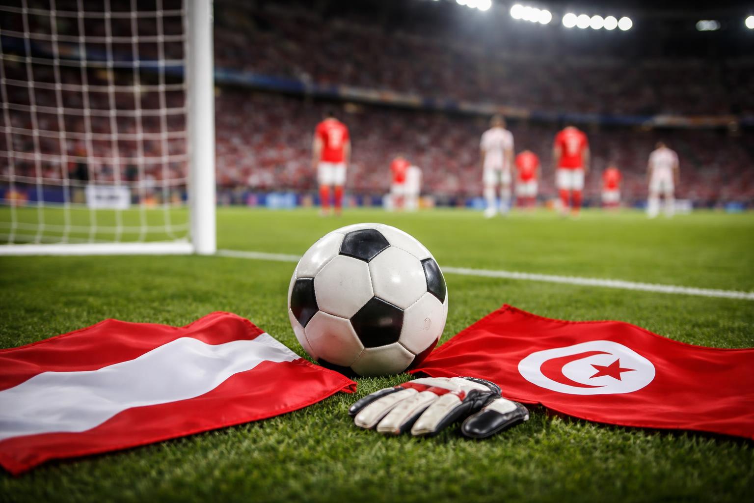 Redaktionelle Szene zum Thema „ÖFB schlägt Tunesien im letzten WM-Test mit 1:0“
