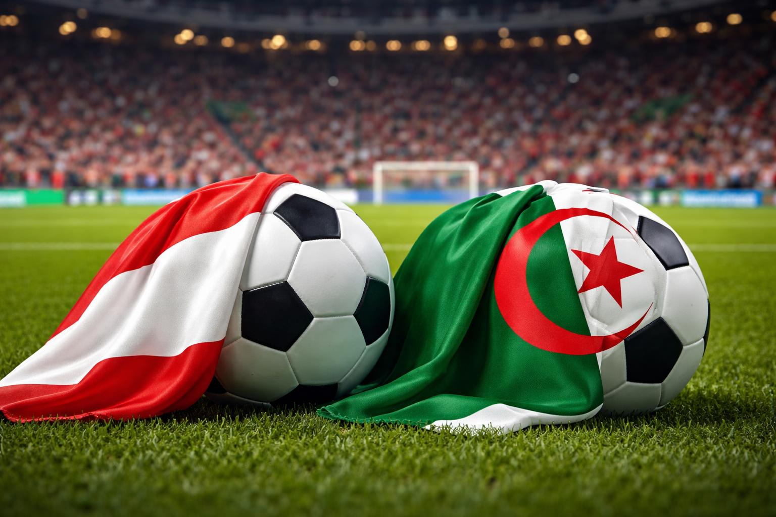Redaktionelle Szene zum Thema „ÖFB-Team braucht gegen Algerien wohl zumindest einen Punkt“