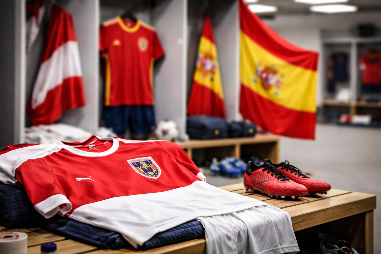 Redaktionelle Szene zum Thema „ÖFB-Team muss im WM-Sechzehntelfinale gegen Spanien auf Philipp Mwene verzichten“