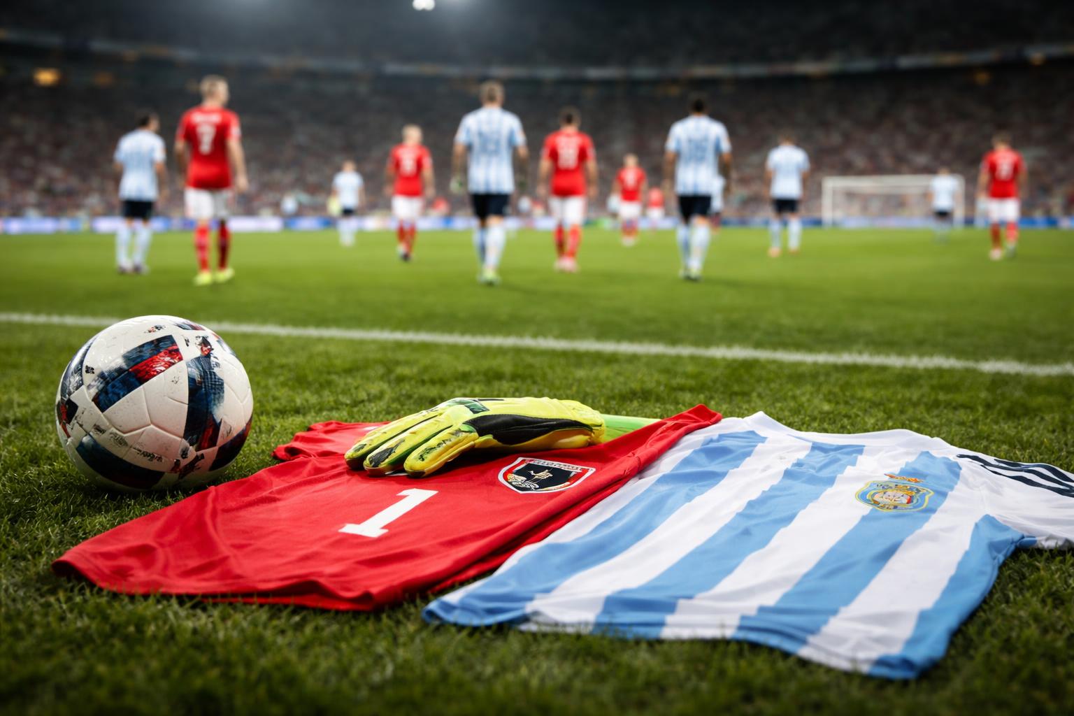 Redaktionelle Szene zum Thema „ÖFB-Team verkauft sich gegen Argentinien teuer – ein Spieler ragt mit der Bestnote heraus“