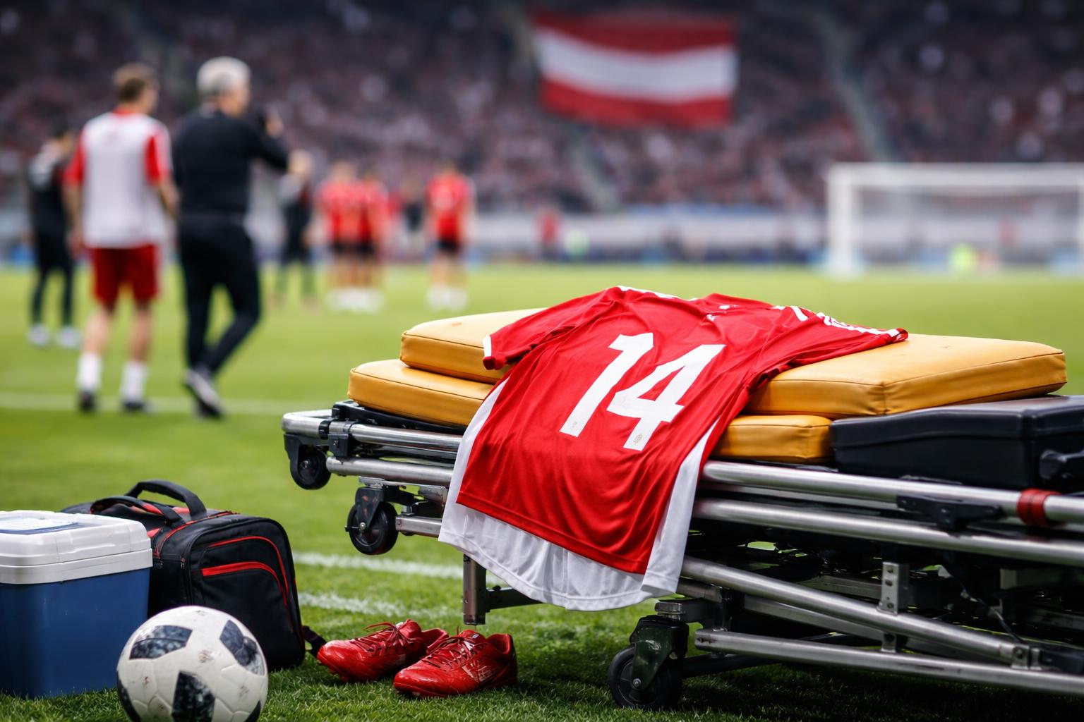 Redaktionelle Szene zum Thema „ÖFB verliert Baumgartner für die WM“
