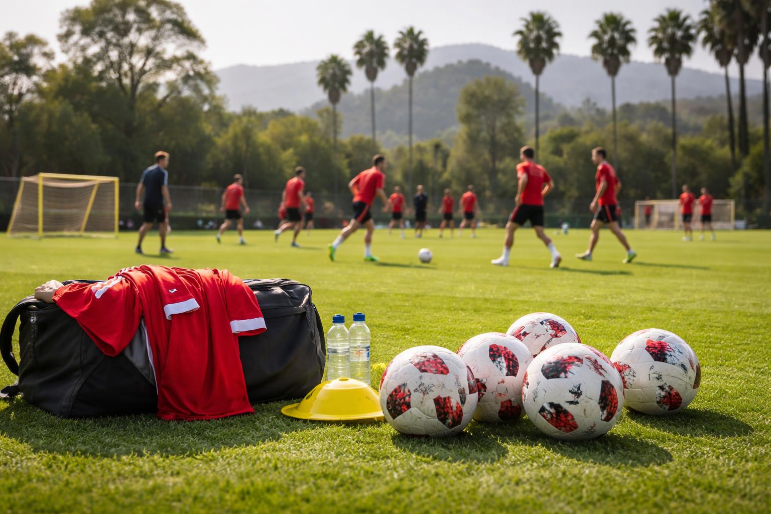 Redaktionelle Szene zum Thema „Österreich testet vor der WM intern: Alaba und Arnautovic zurück im Mannschaftstraining“