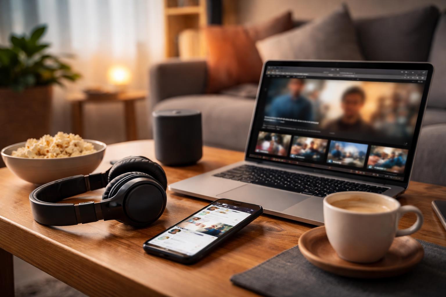 Redaktionelle Szene zum Thema „Österreicher verbringen rechnerisch mehr als 21 Jahre online“