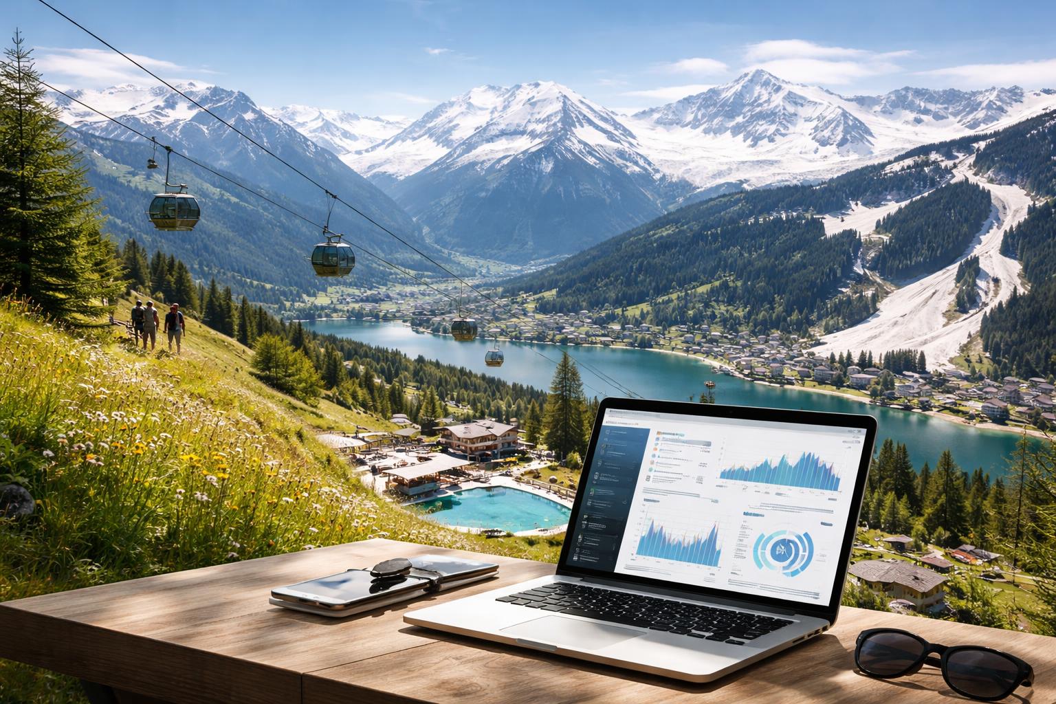 Redaktionelle Szene zum Thema „Österreichs Tourismus soll bis 2035 stärker auf Ganzjahresangebote und KI setzen“