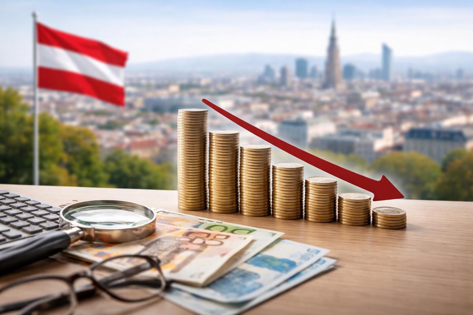 Redaktionelle Szene zum Thema „Österreichs Wirtschaft wächst bis 2030 nur moderat“